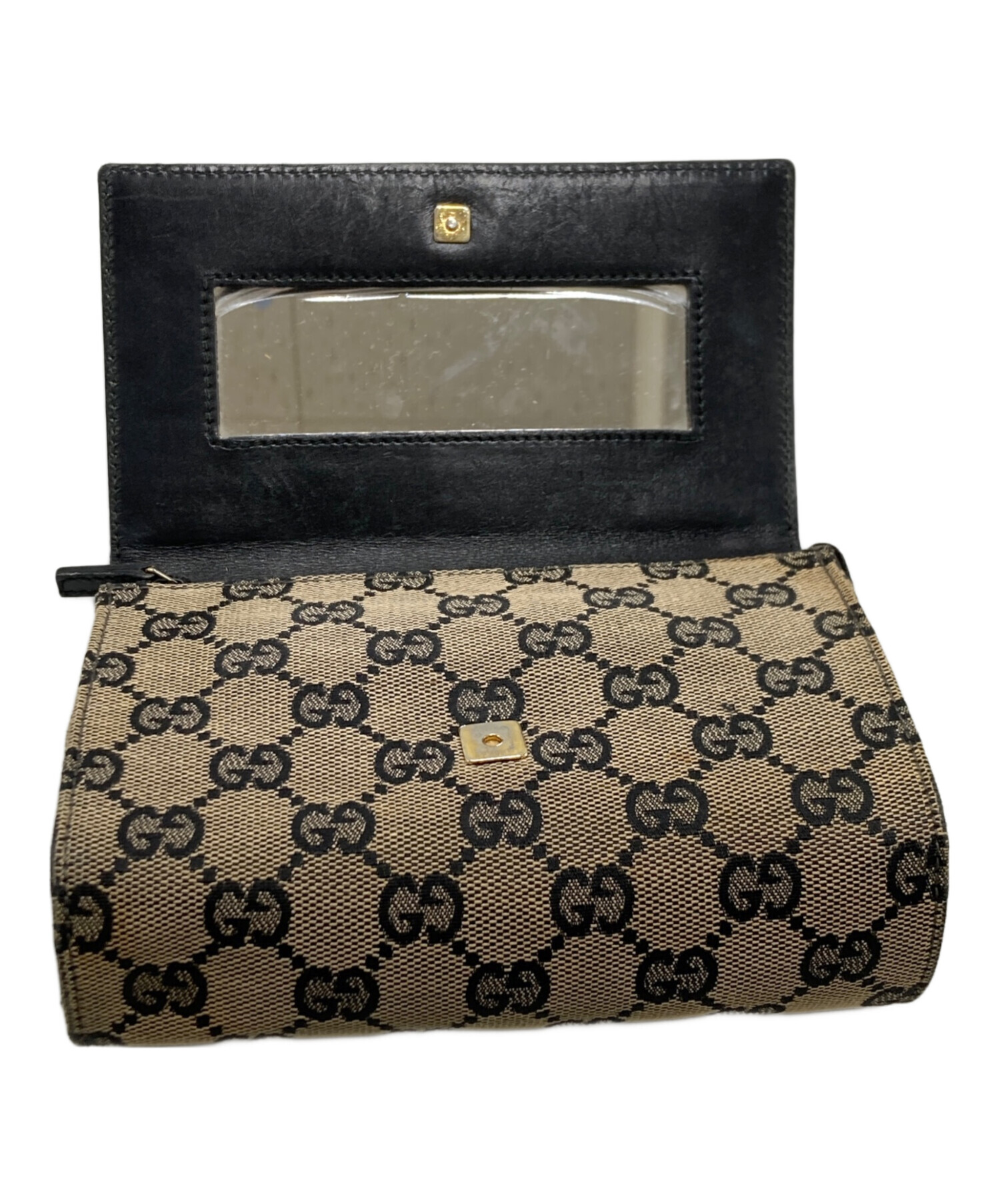 中古・古着通販】GUCCI (グッチ) ポーチ ブラウン｜ブランド・古着通販