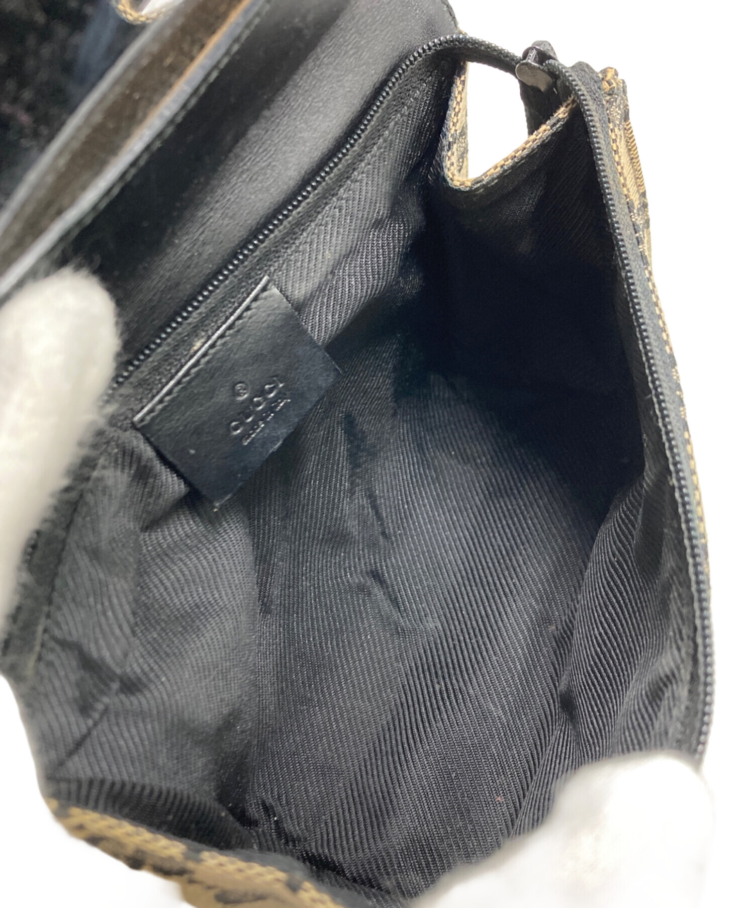 中古・古着通販】GUCCI (グッチ) ポーチ ブラウン｜ブランド・古着通販