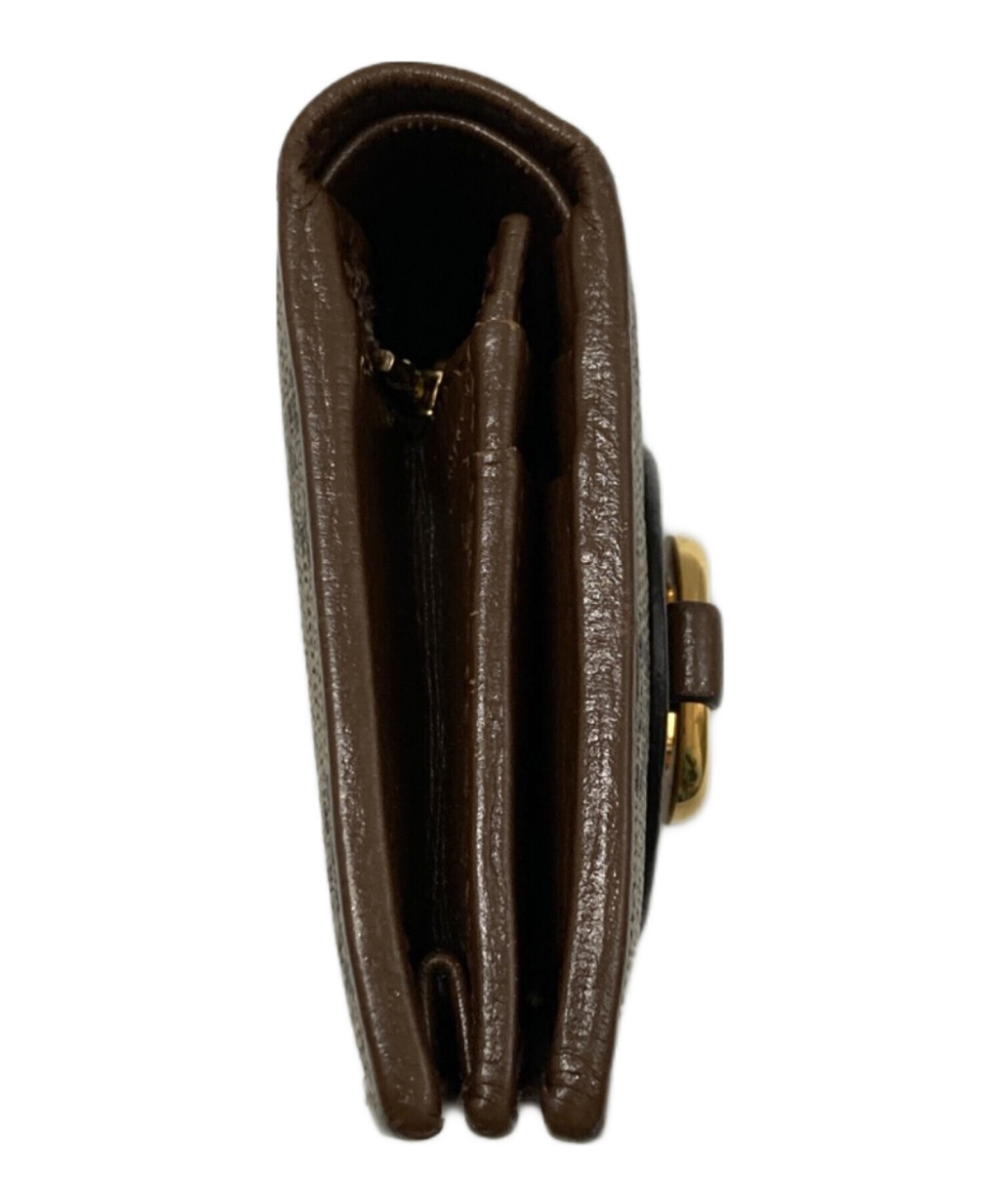 中古・古着通販】GUCCI (グッチ) GG スプリーム ホースビット 二つ折り