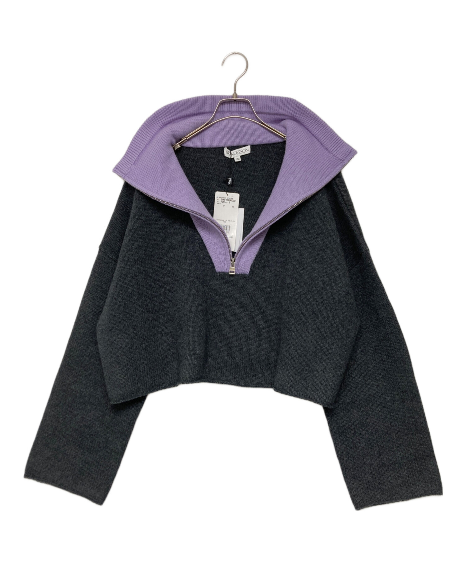 トップス Rare 00s Japanese label Feather NeckKnit 中古・古着通販】J.W.ANDERSON (ジェイダブリューアンダーソン