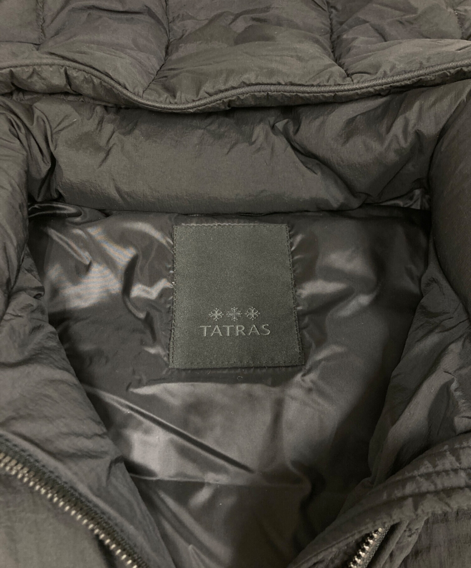 中古・古着通販】TATRAS (タトラス) CURONE/ダウンベスト ブラック