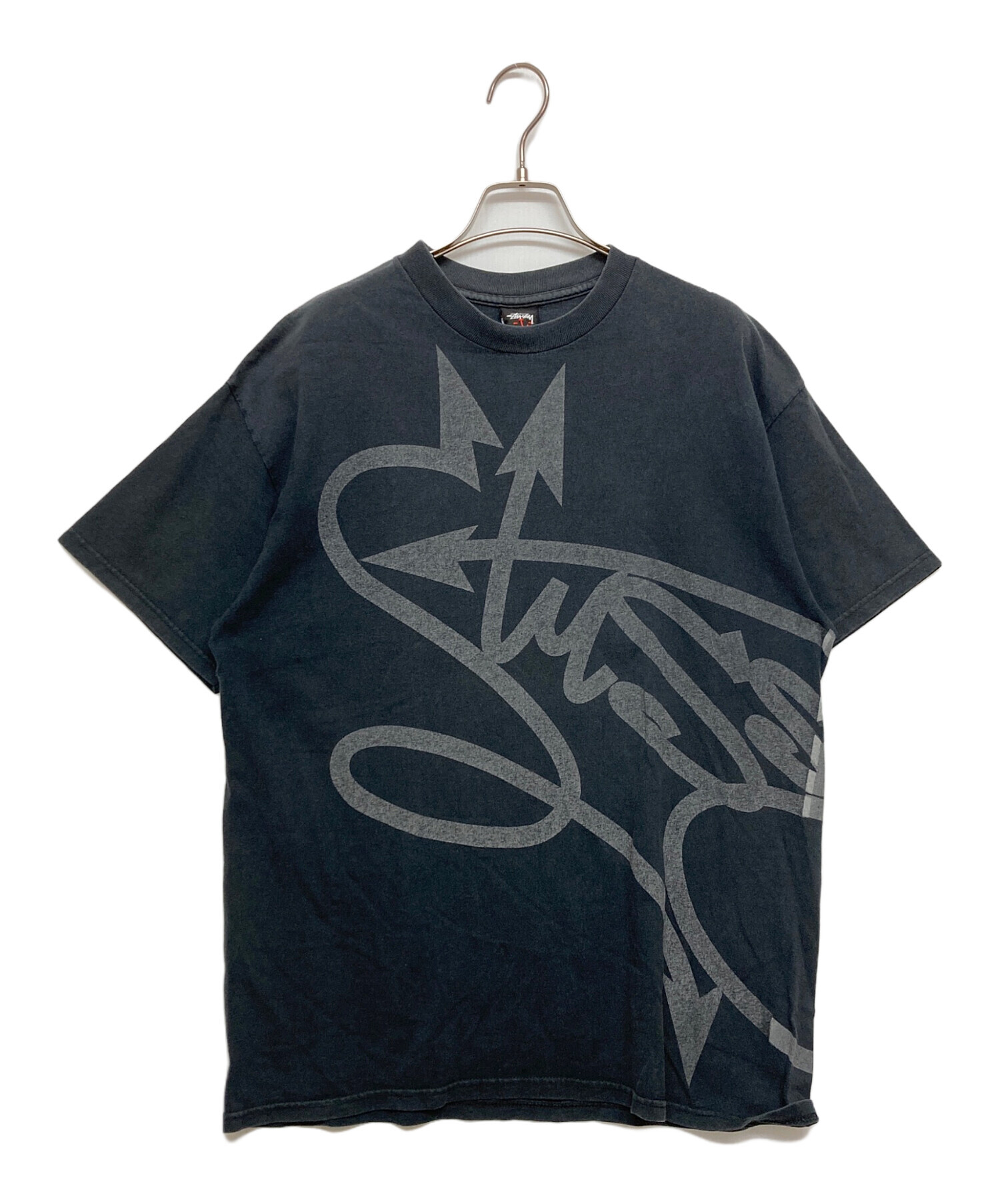 中古・古着通販】stussy (ステューシー) Tシャツ ブラック サイズ:SIZE 