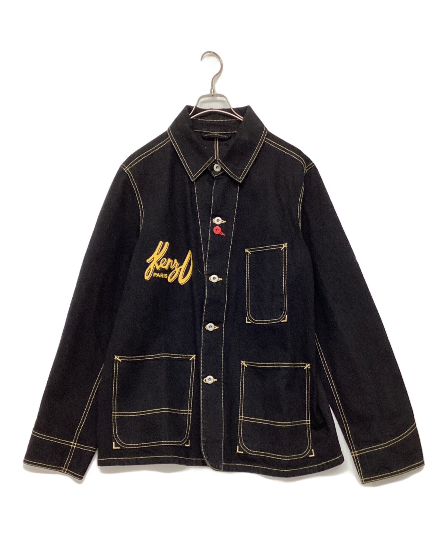 OLD KENZO　ジャケット　ヴィンテージ　80's 極美品】KENZO ケンゾー 80s~ 日本製 ダブル テーラードジャケット