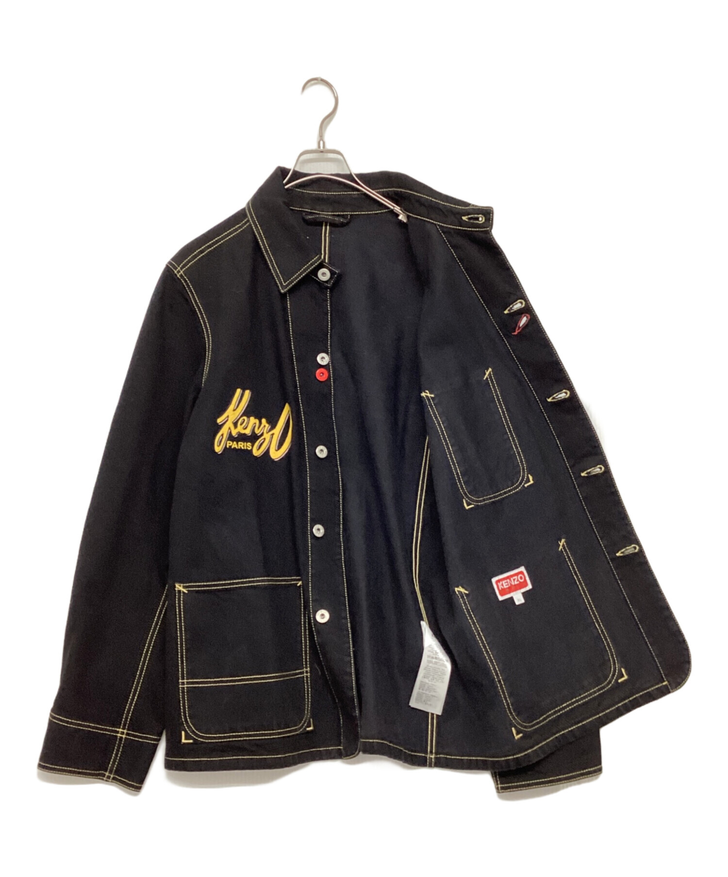 中古・古着通販】KENZO (ケンゾー) アーカイブロゴデニムジャケット