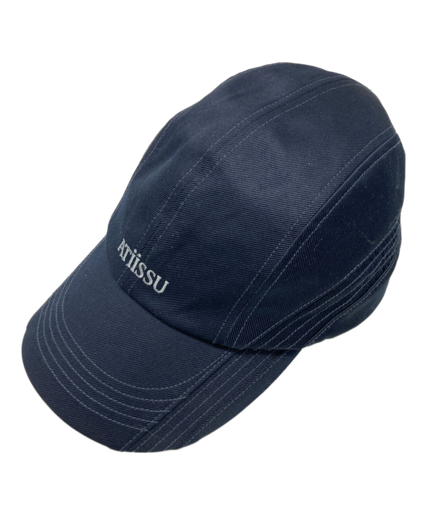 中古・古着通販】atiissu (アティッシュ) キャップ ネイビー｜ブランド