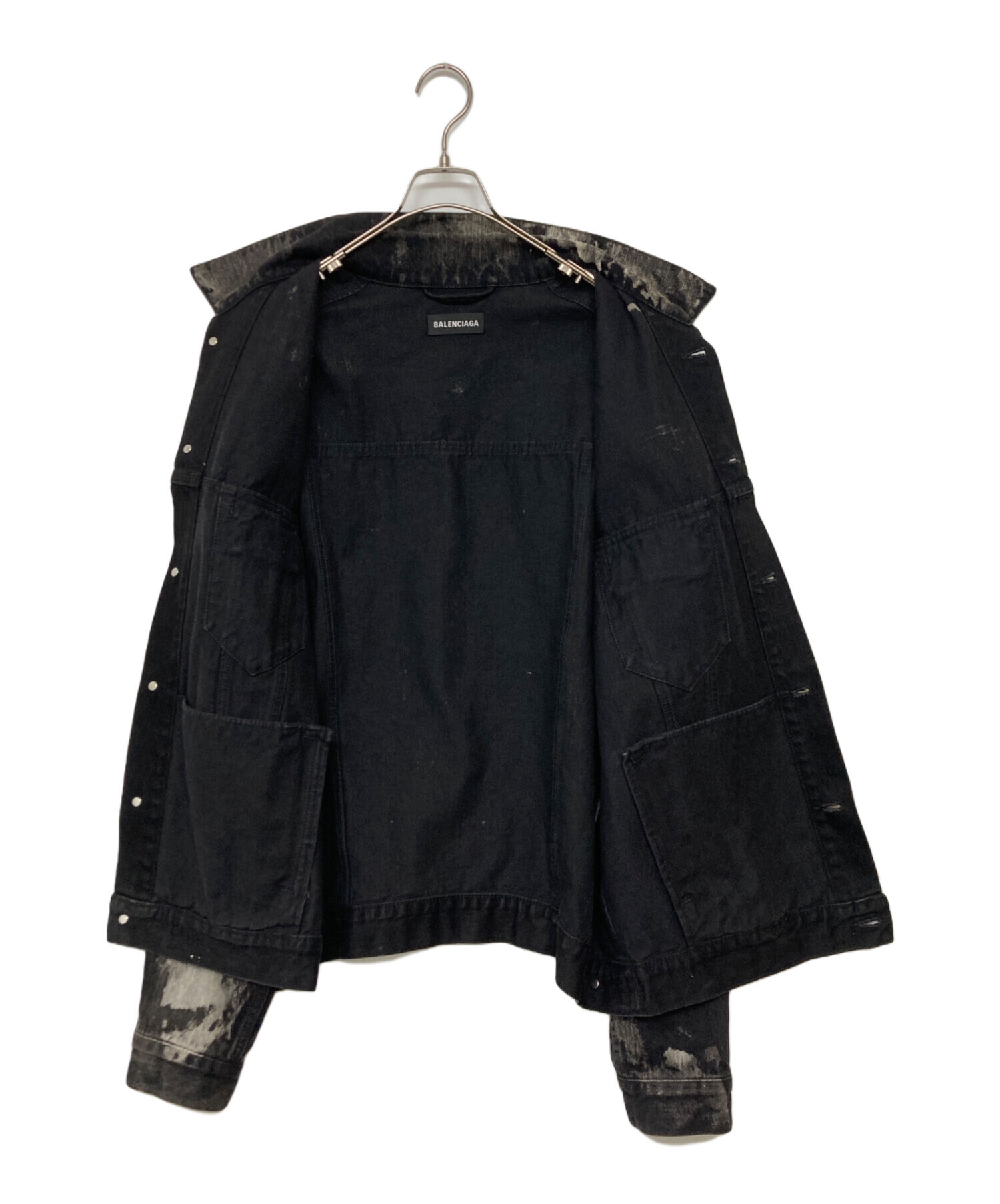 中古・古着通販】BALENCIAGA (バレンシアガ) ペイント加工デニム