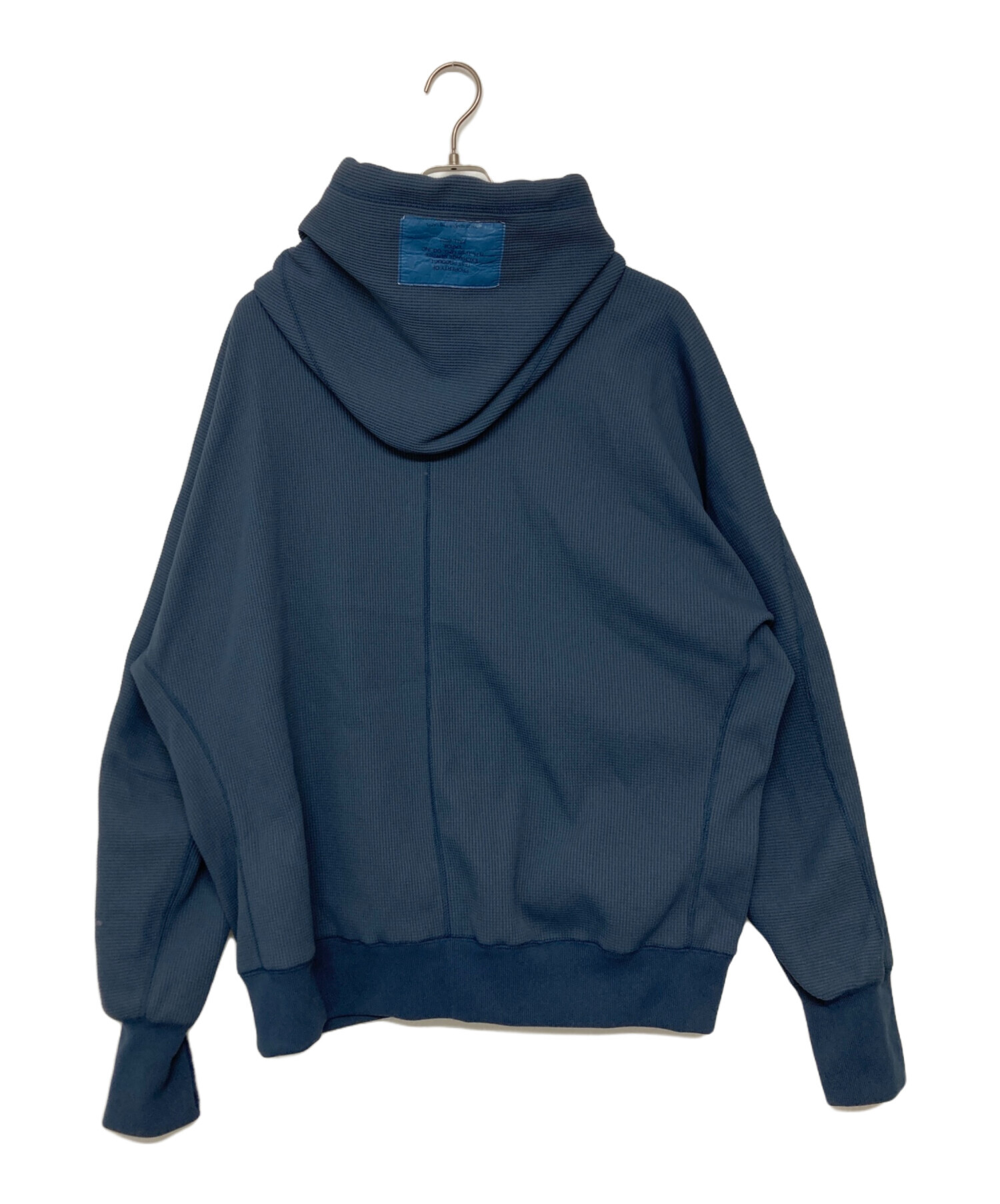 N.HOOLYWOOD エヌハリウッド パーカー ルーズシルエット ネイビー！ 中古・古着通販】N.HOOLYWOOD (エヌ ハリウッド) サーマルパーカー