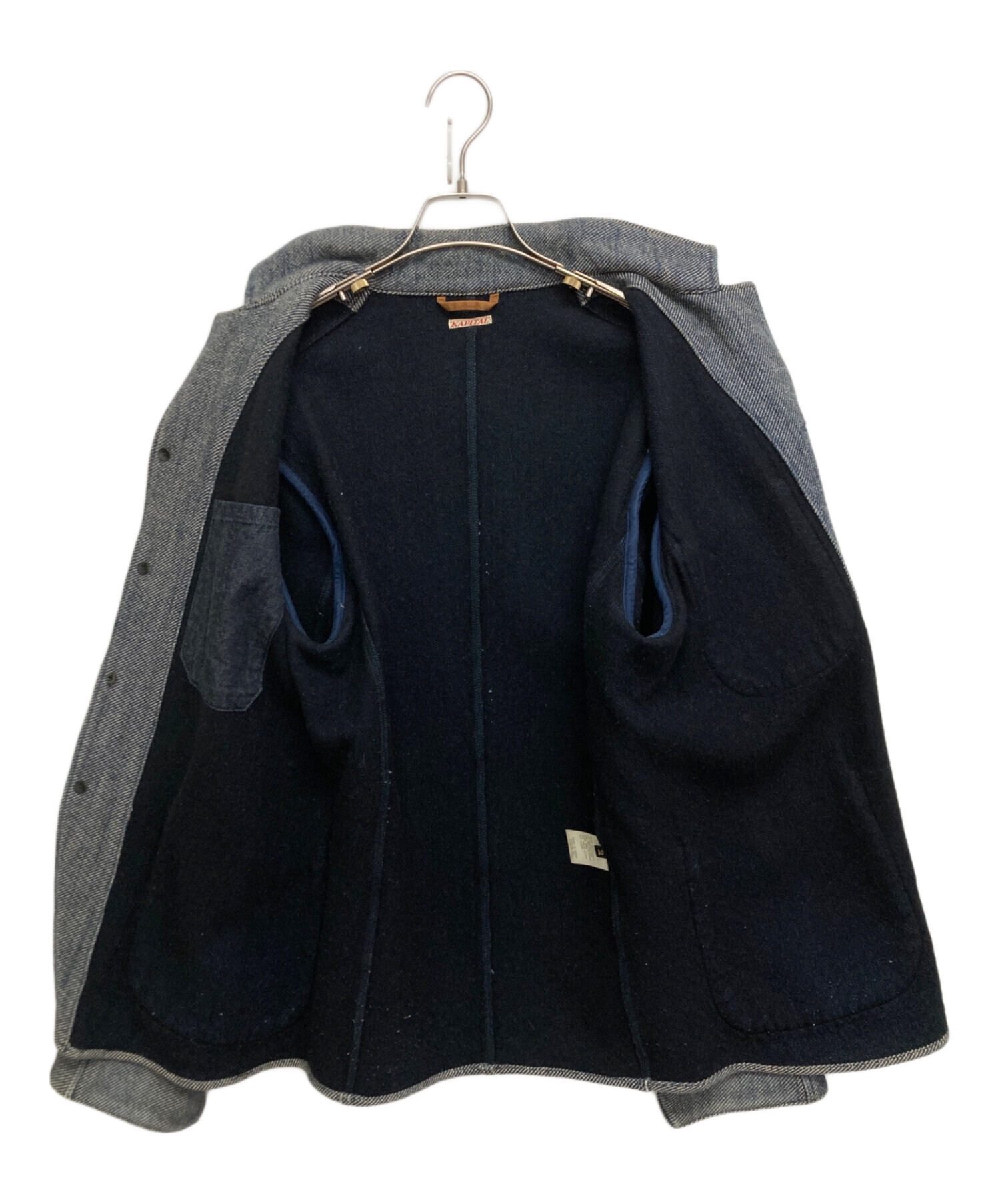 中古・古着通販】KAPITAL (キャピタル) ウールヘリンボーンワッペン 