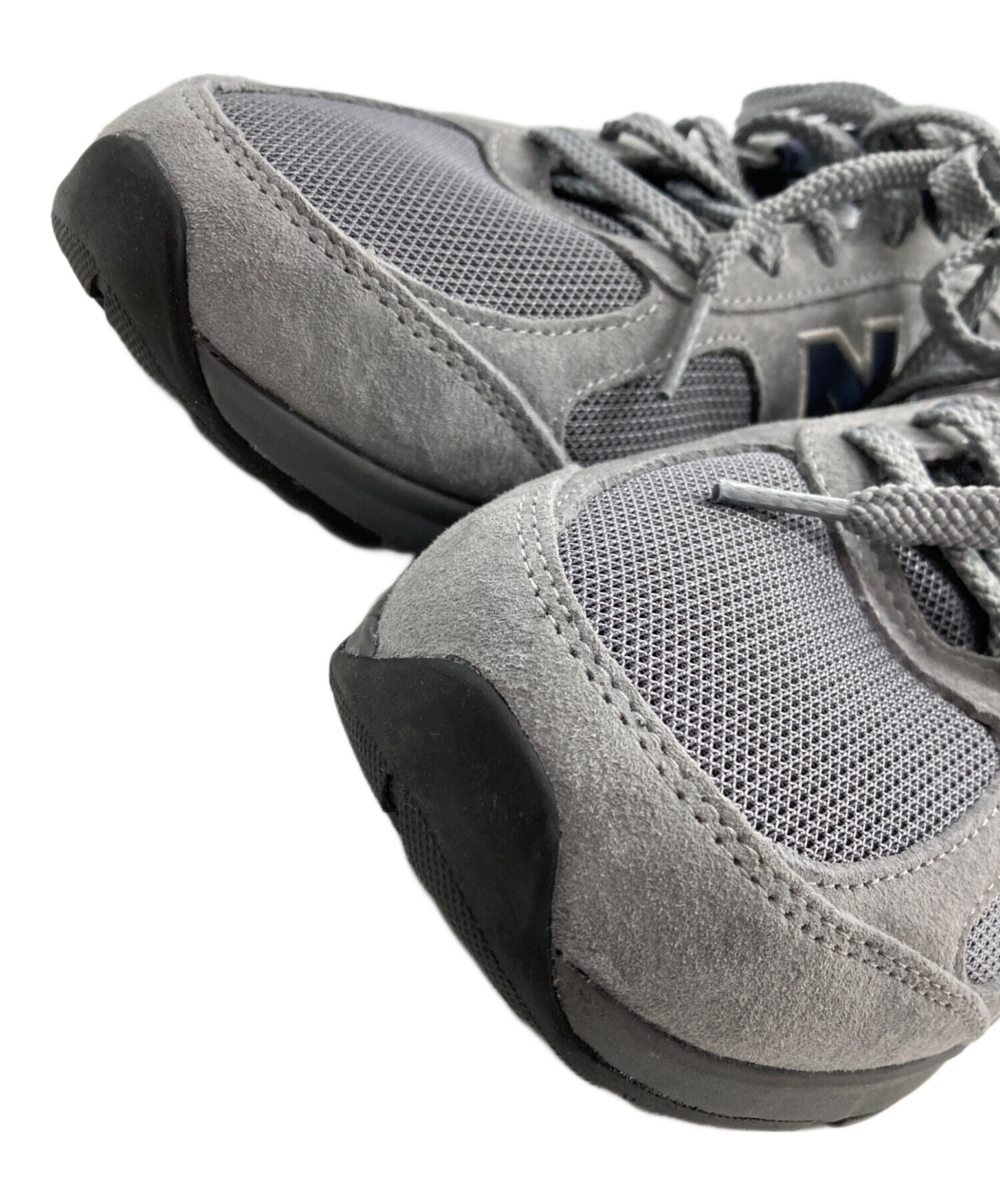 新品 New Balance スポーツシューズ グレー/ネイビー 24.0 中古・古着通販】NEW BALANCE (ニューバランス) スニーカー ネイビー