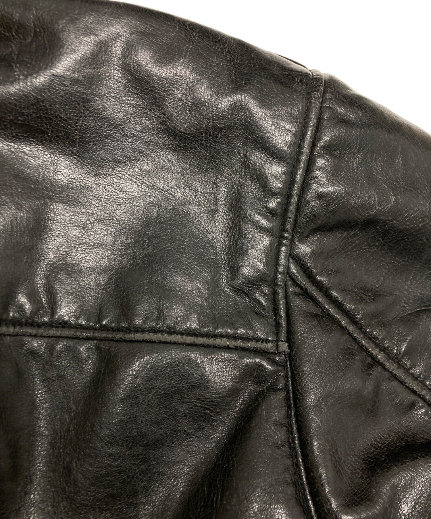 中古・古着通販】ARMANI JEANS (アルマーニジーンズ) フェイクレザー