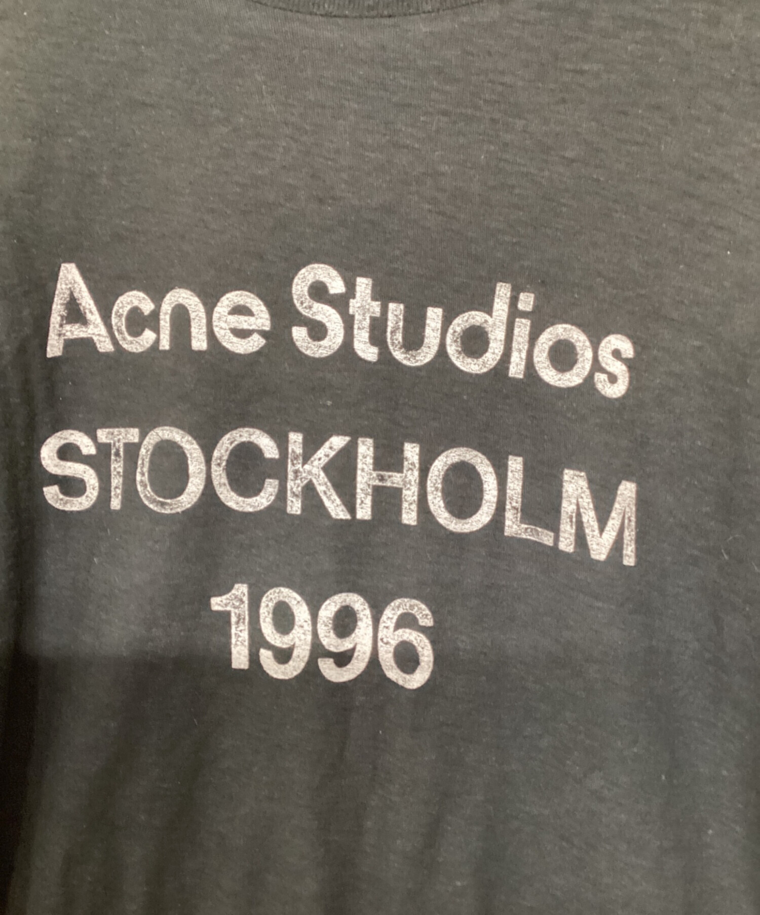 中古・古着通販】Acne studios (アクネ ストゥディオス) ロゴTシャツ 
