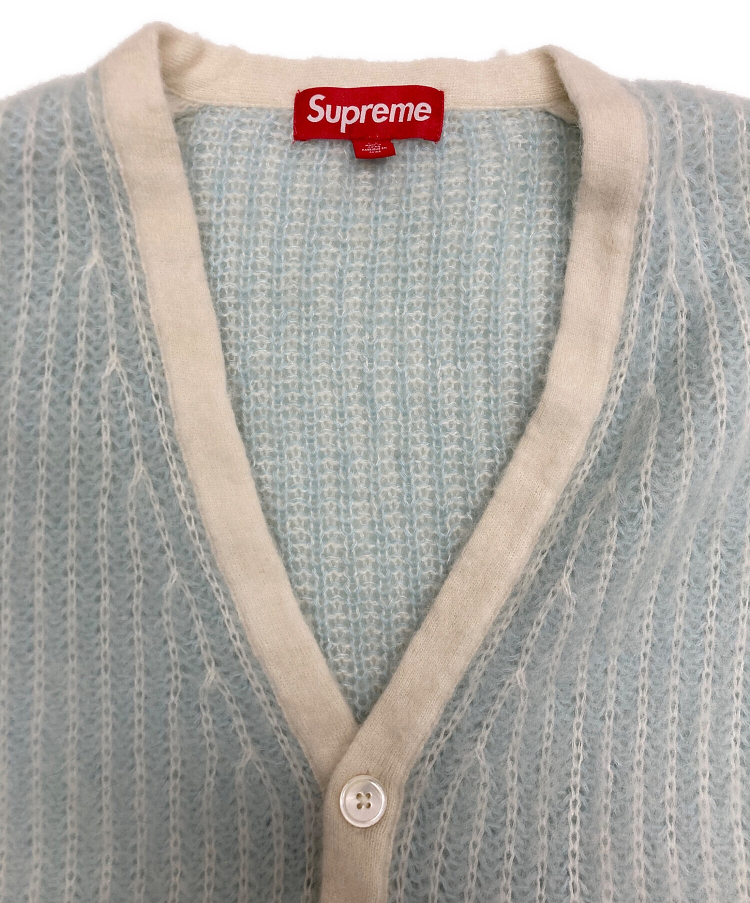 中古・古着通販】SUPREME (シュプリーム) 2-Tone Mohair Cardigan