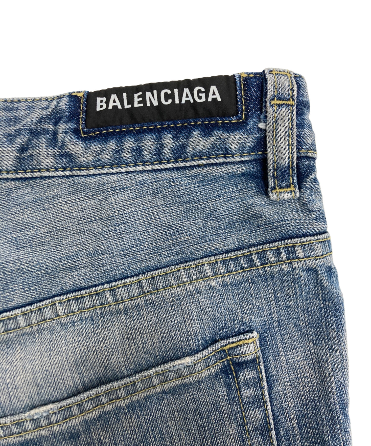 中古・古着通販】BALENCIAGA (バレンシアガ) ツイストバギーデニム