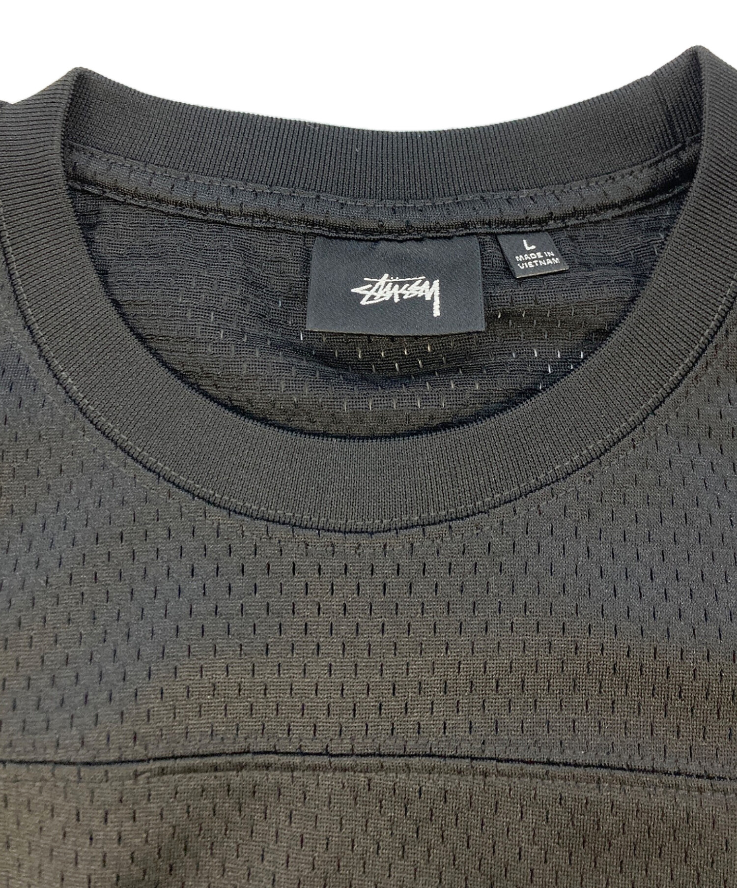 中古・古着通販】stussy (ステューシー) メッシュフットボールジャージ 