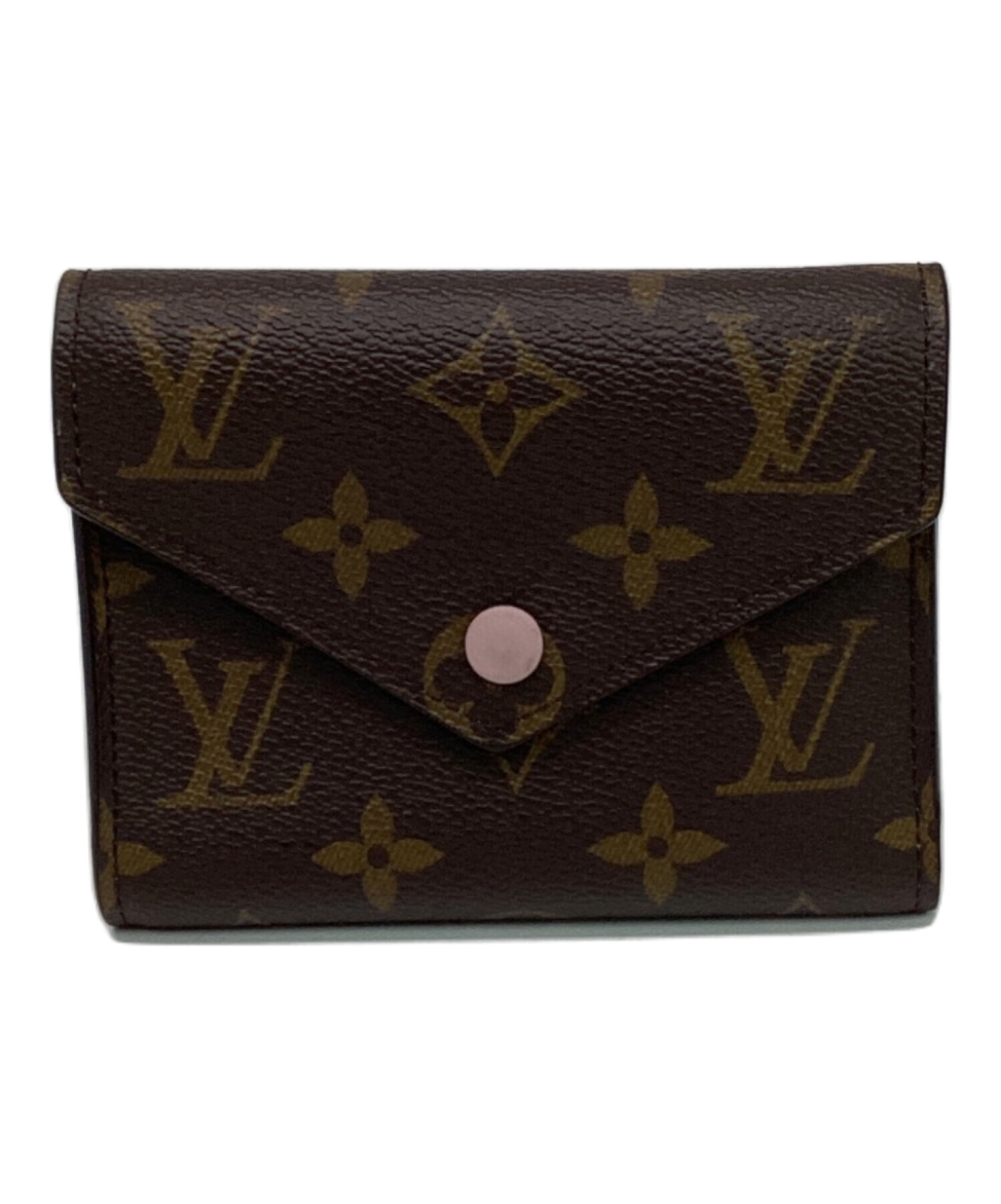 中古・古着通販】LOUIS VUITTON (ルイ ヴィトン) 3つ折り財布 ブラウン