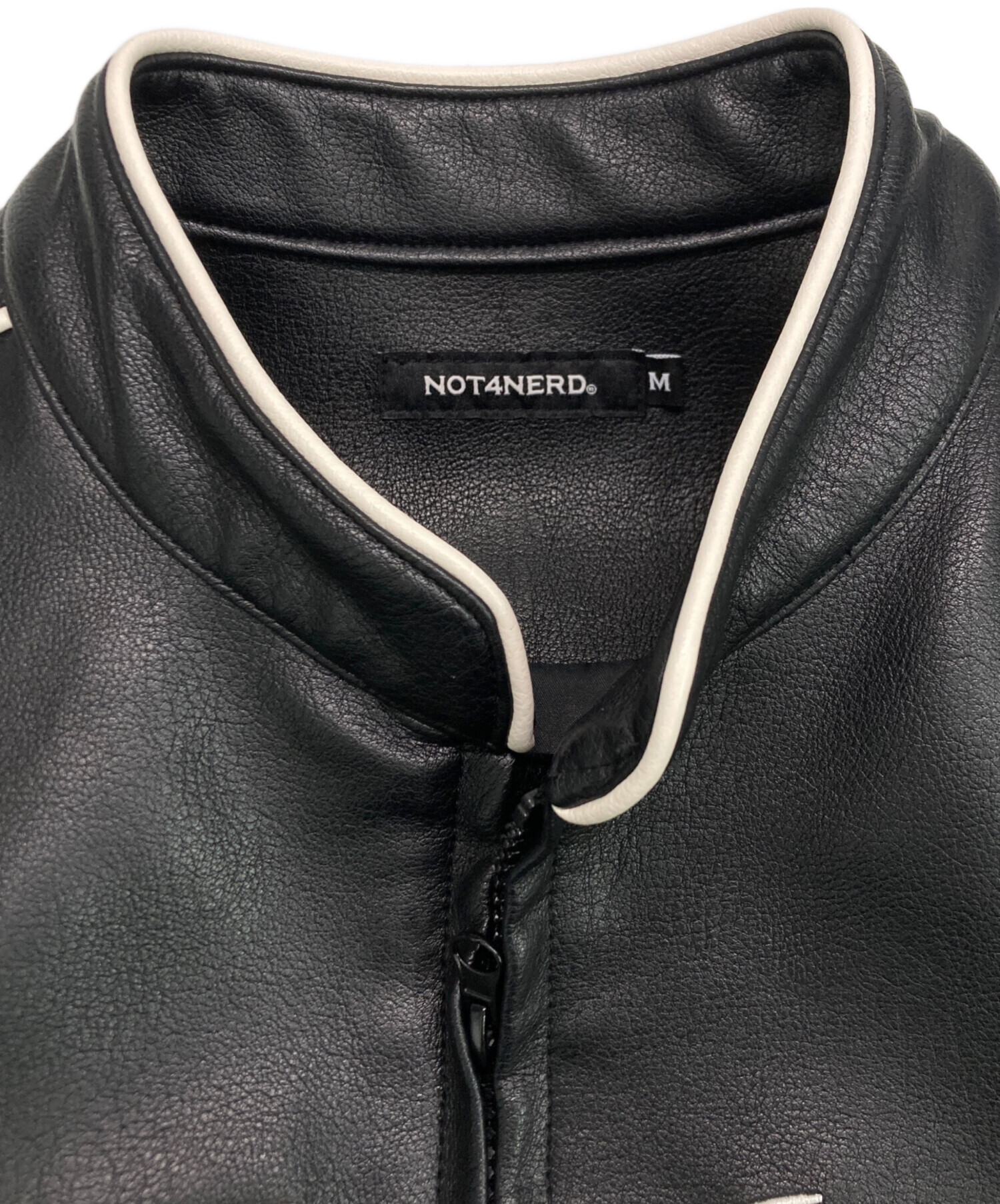 中古・古着通販】NOT4NERD (ノットフォーナード) レザーレーシング