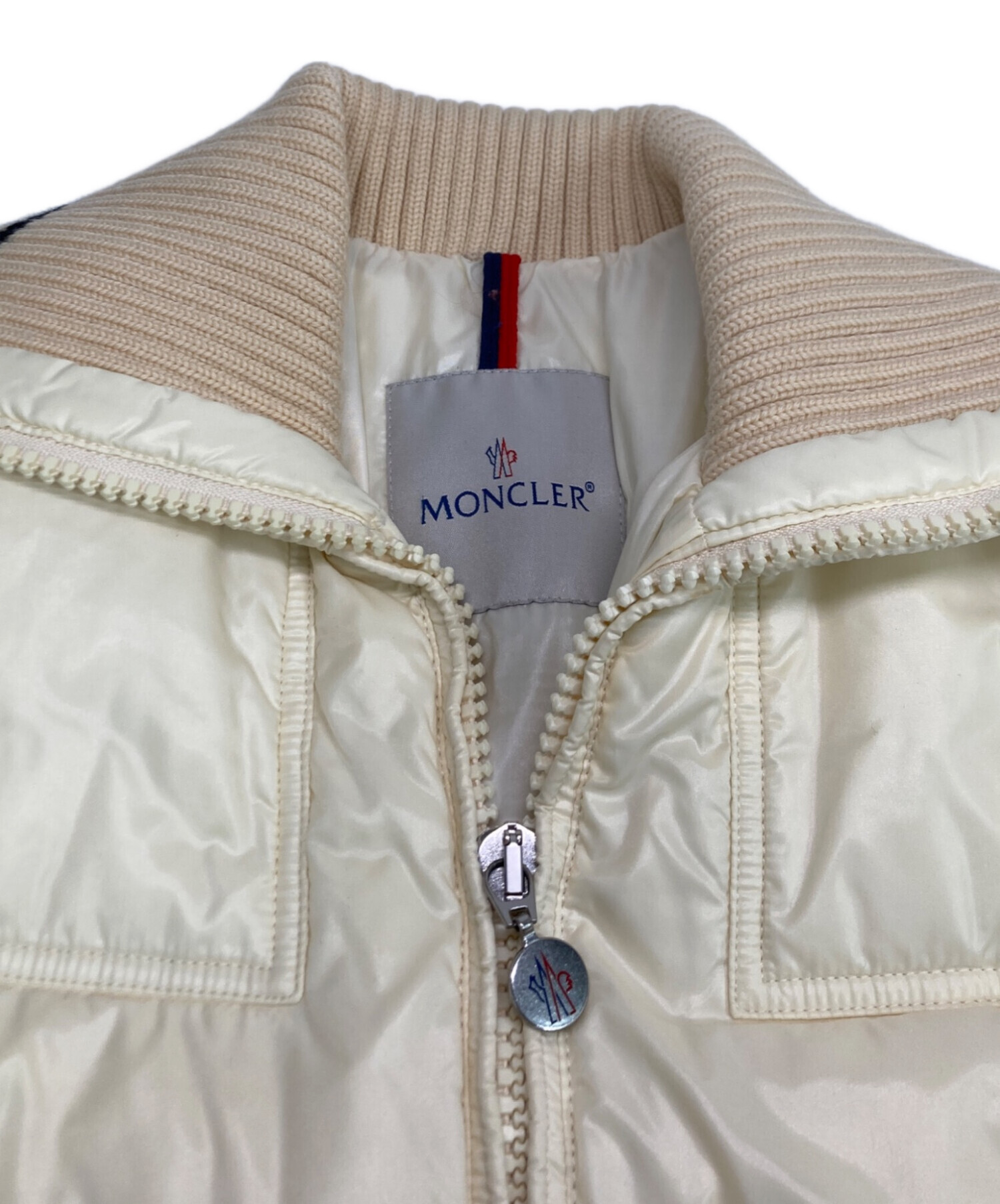 中古・古着通販】MONCLER (モンクレール) ダウンジャケット ホワイト