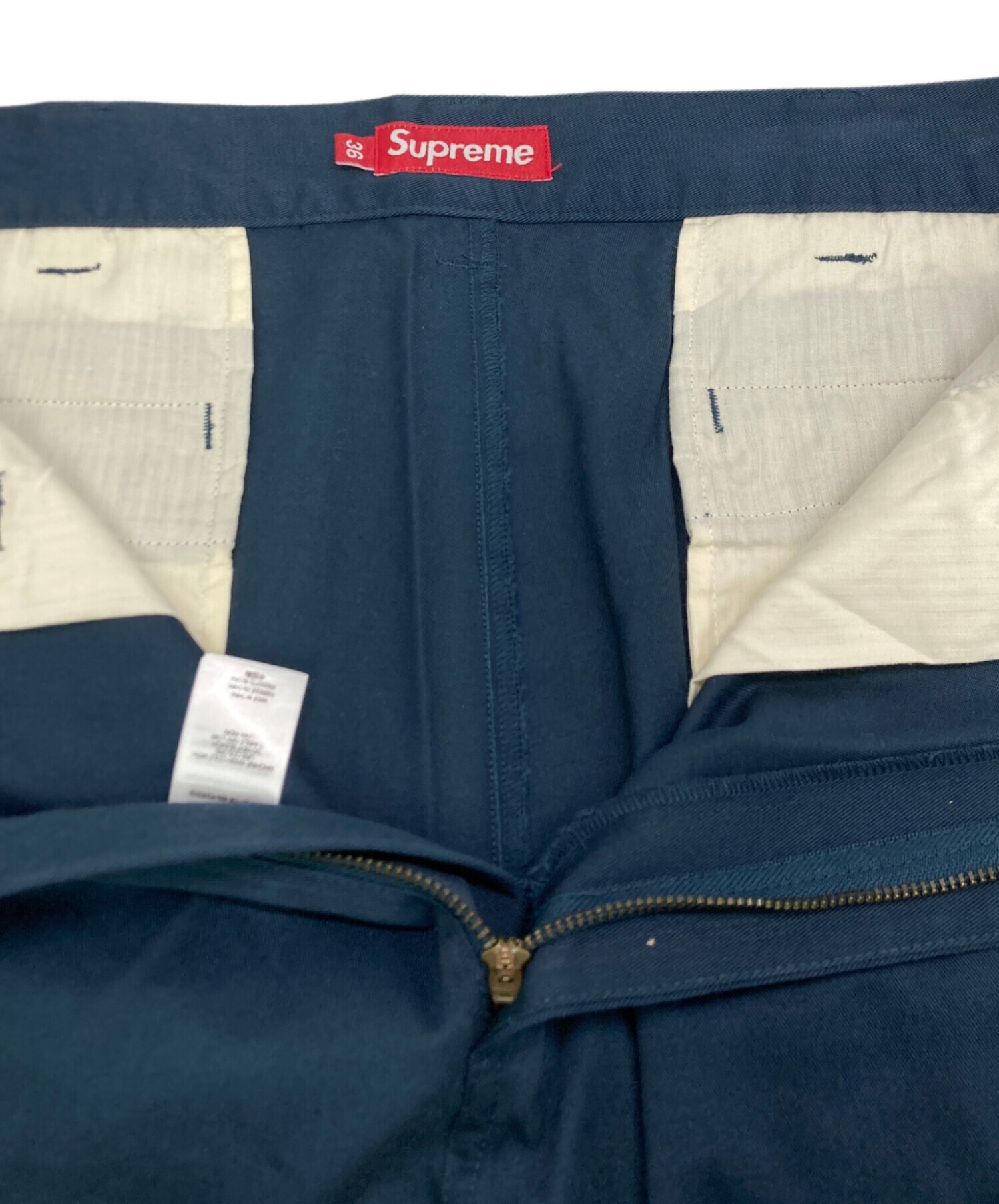中古・古着通販】Supreme (シュプリーム) ワークパンツ ライトネイビー