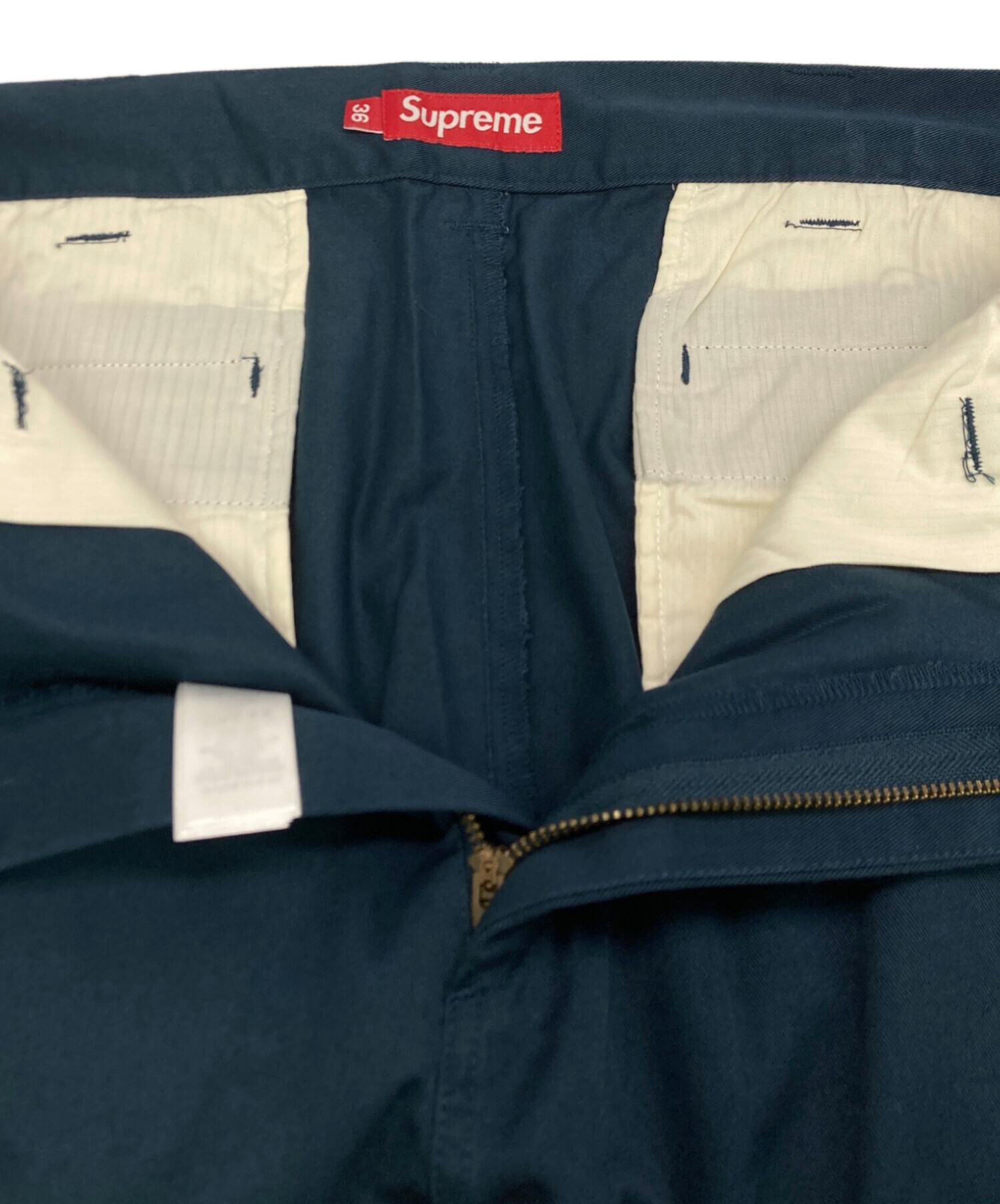 中古・古着通販】SUPREME (シュプリーム) ワークパンツ ライトネイビー
