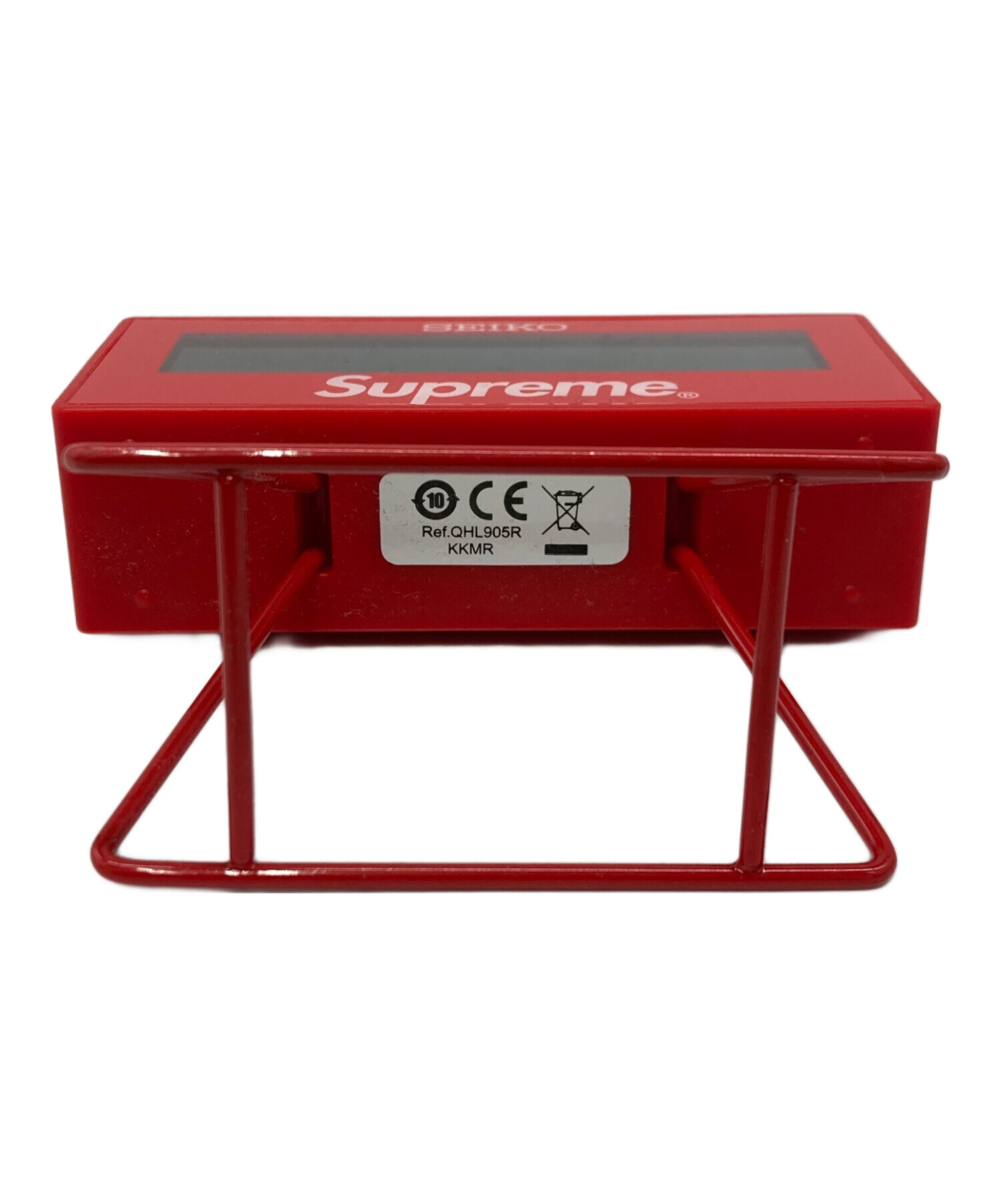 【おまけ付き】 Supreme Seiko Mai Alarm Clock 赤 中古・古着通販】SUPREME (シュプリーム) SEIKO (セイコー) Mai Alarm