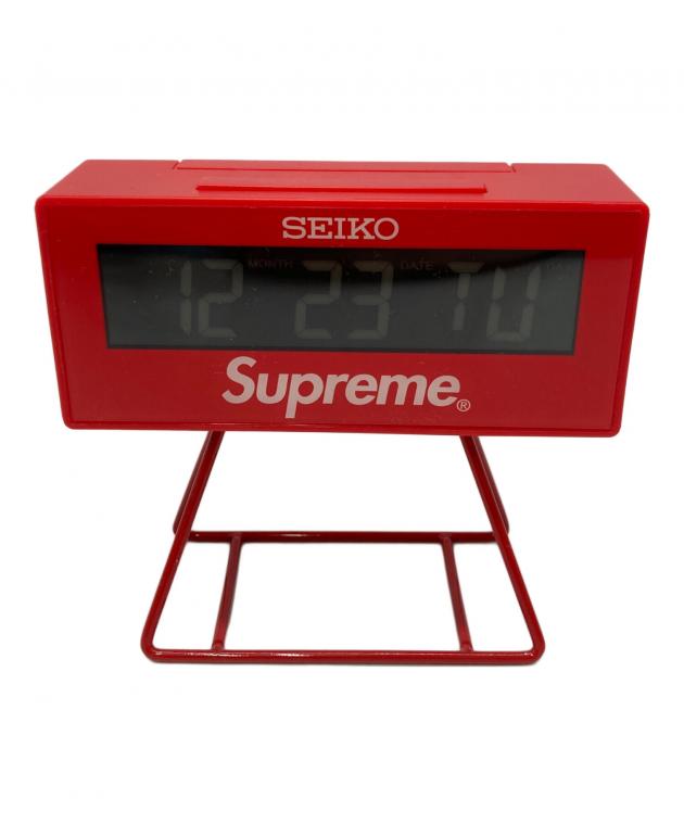 Supreme®/Seiko Mai Alarm Clock 赤 中古・古着通販】SUPREME (シュプリーム) SEIKO (セイコー) Mai Alarm