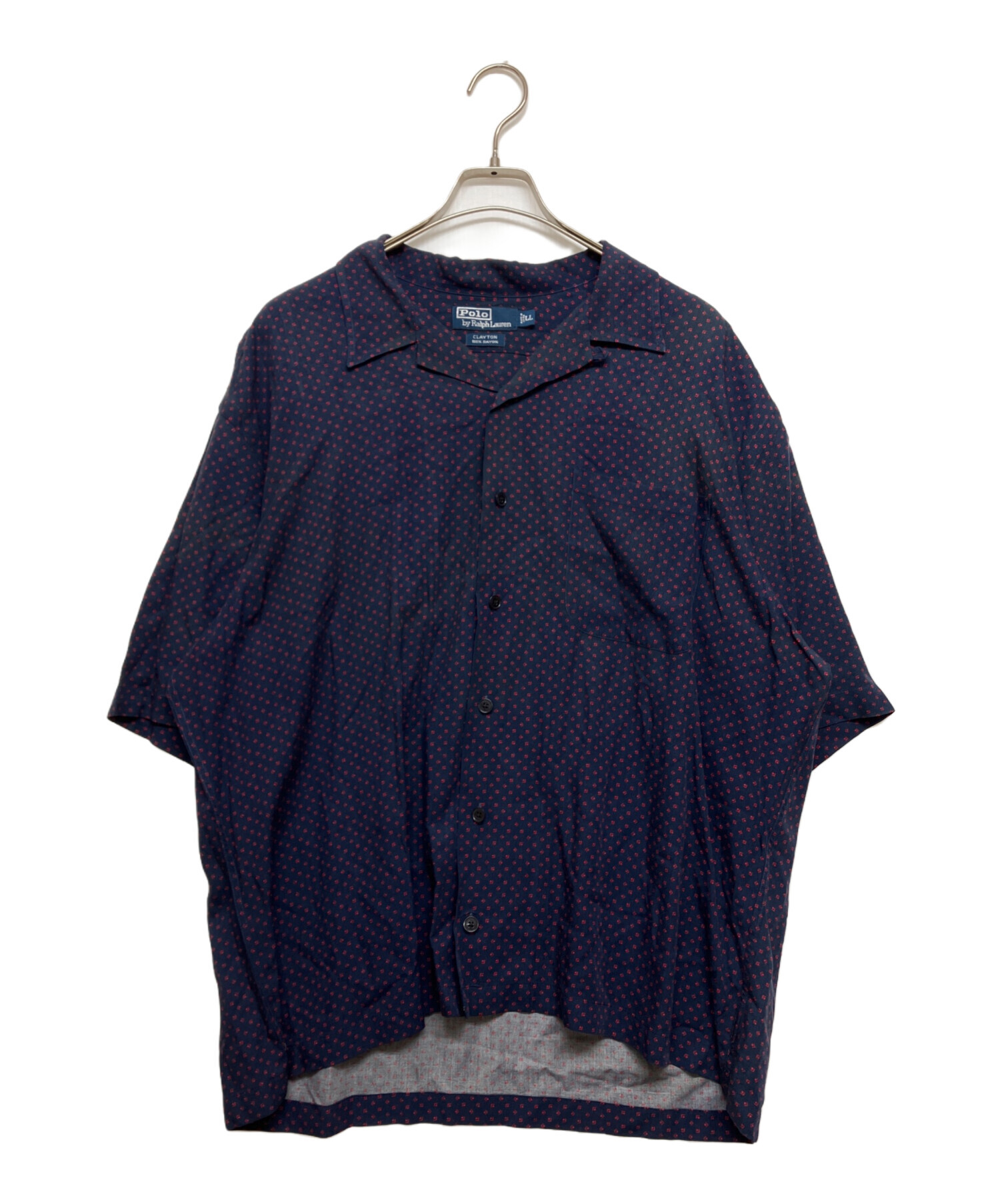中古・古着通販】POLO RALPH LAUREN (ポロ・ラルフローレン) 開襟 半袖