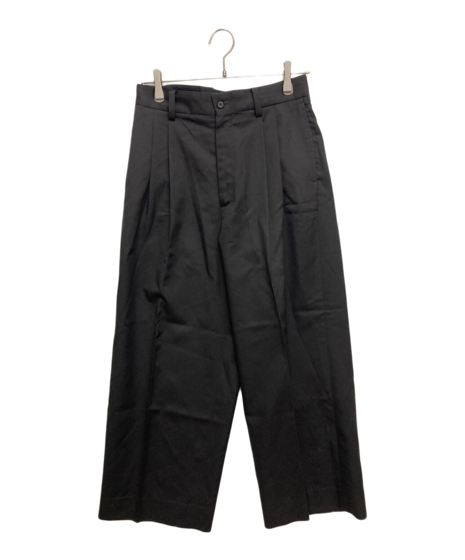 中古・古着通販】stein (シュタイン) LONG WIDE TROUSERS グレー
