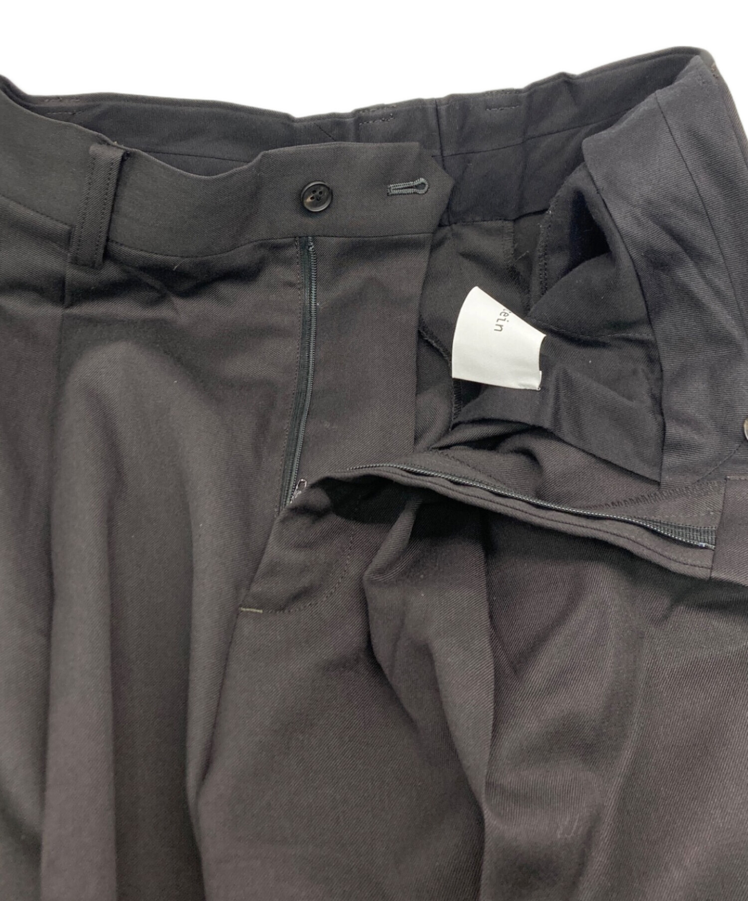 中古・古着通販】stein (シュタイン) LONG WIDE TROUSERS グレー