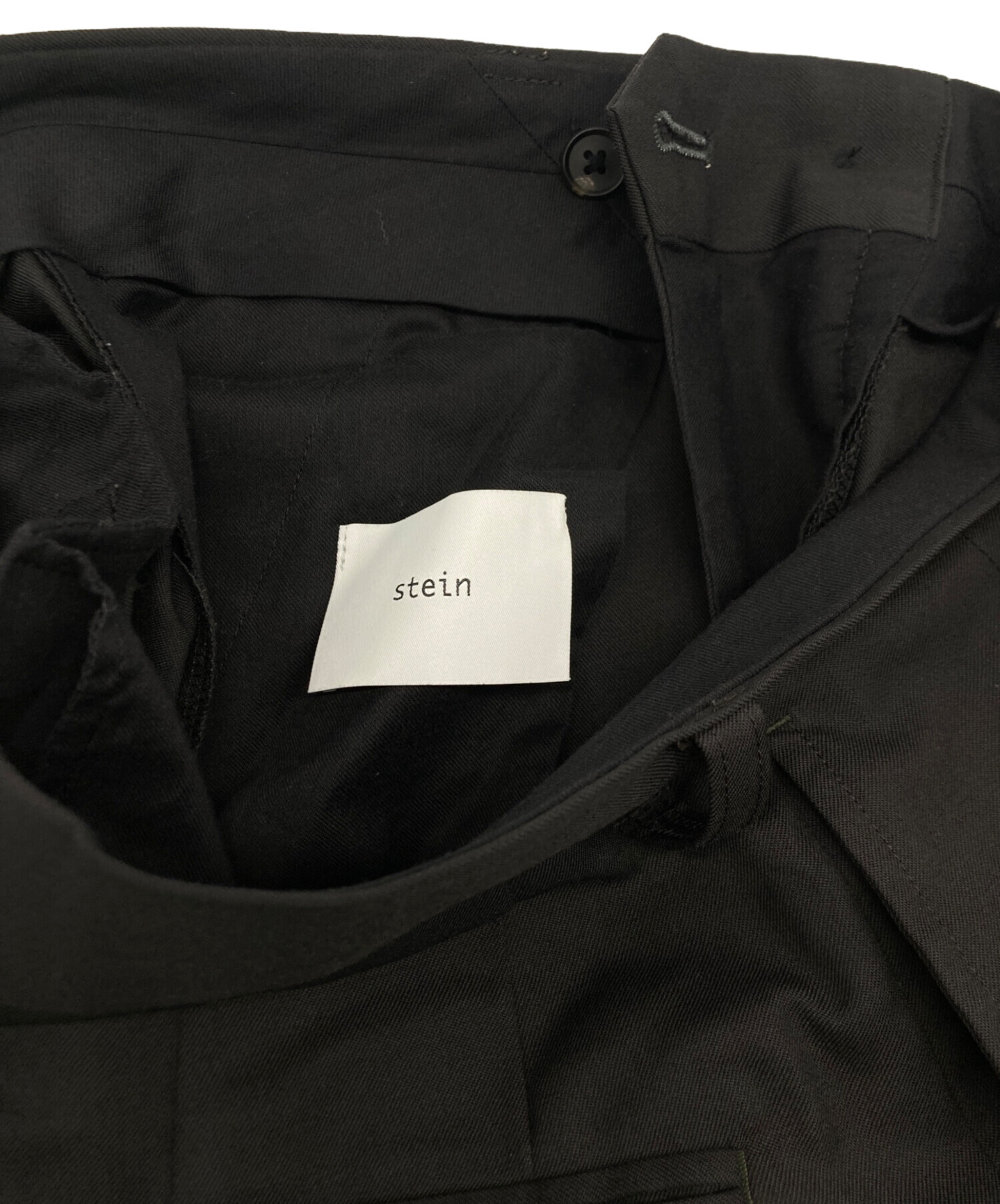 中古・古着通販】stein (シュタイン) LONG WIDE TROUSERS グレー