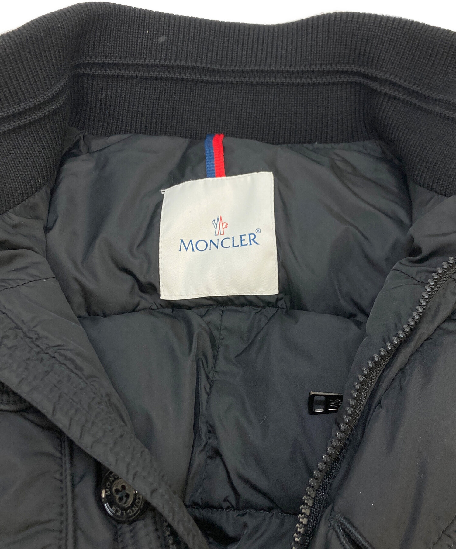 中古・古着通販】MONCLER (モンクレール) Tours Giubbotto ブラック