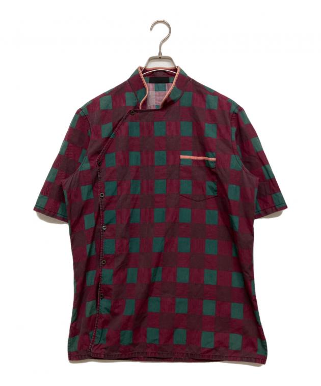 中古・古着通販】PRADA (プラダ) シャツ ボルドー サイズ:SIZE L