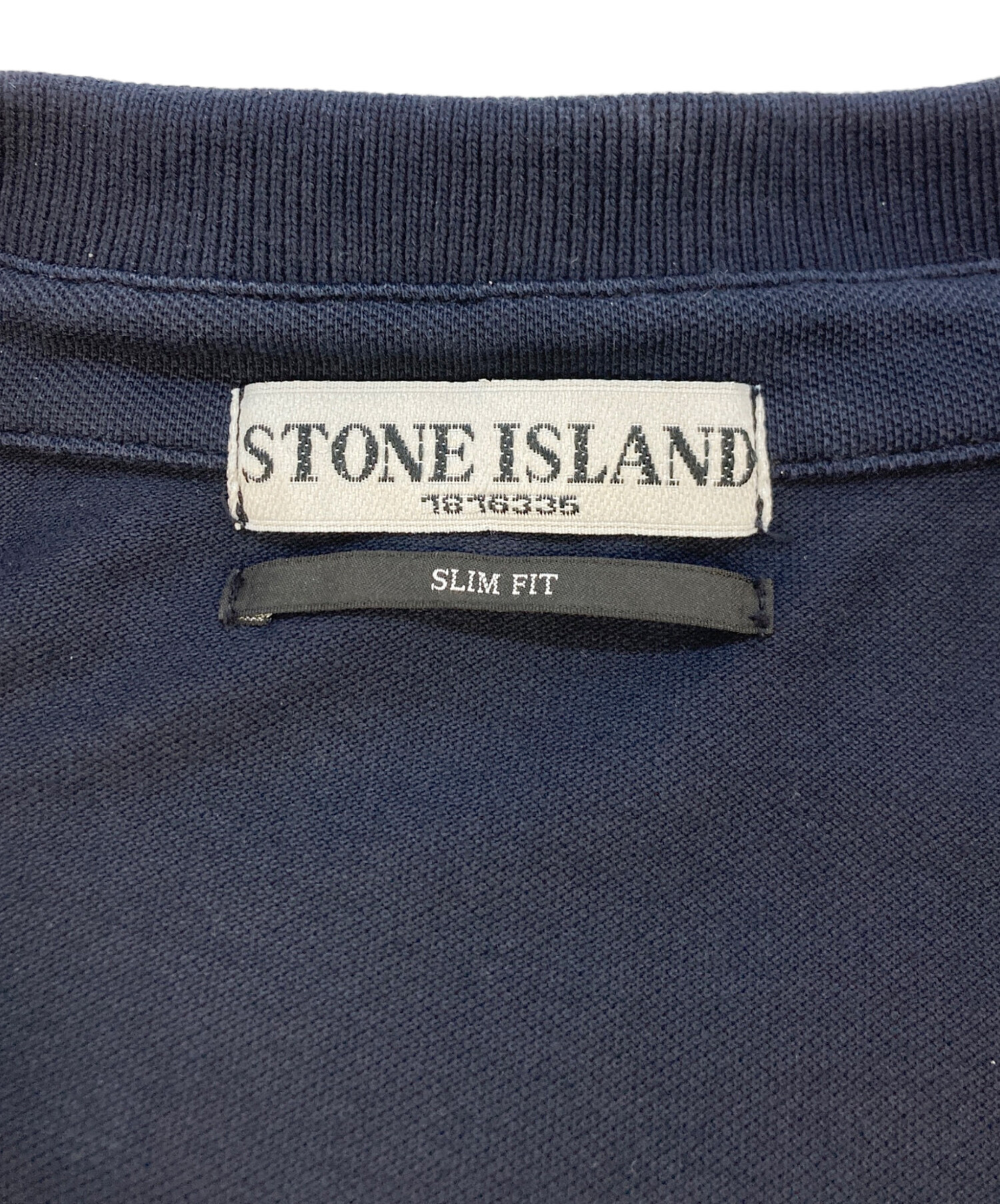 中古・古着通販】STONE ISLAND (ストーンアイランド) 半袖ポロシャツ