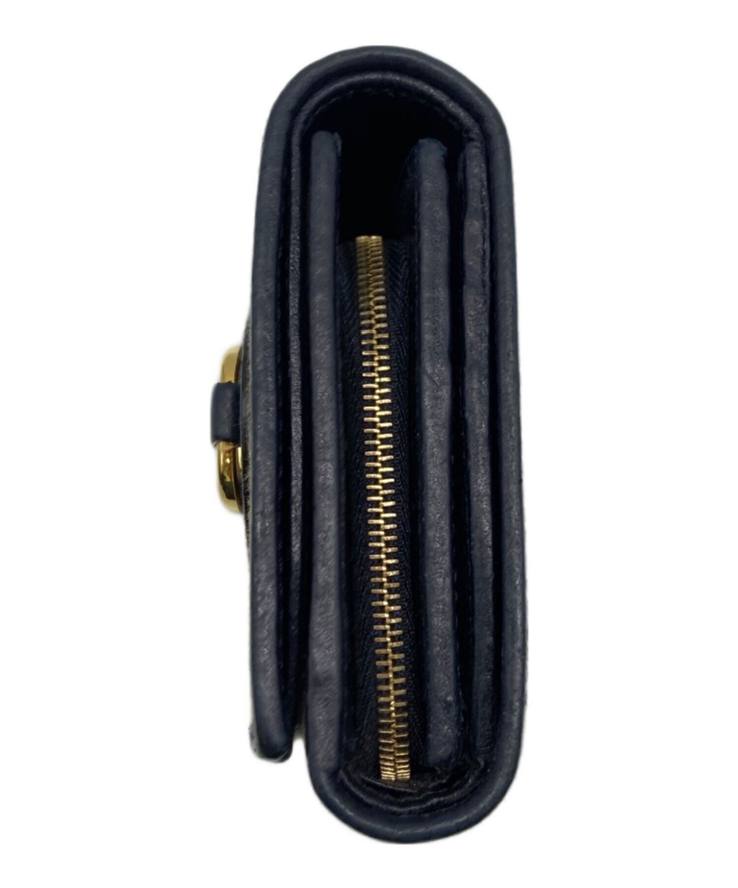 中古・古着通販】GUCCI (グッチ) ホースビット 2つ折り財布 ベージュ