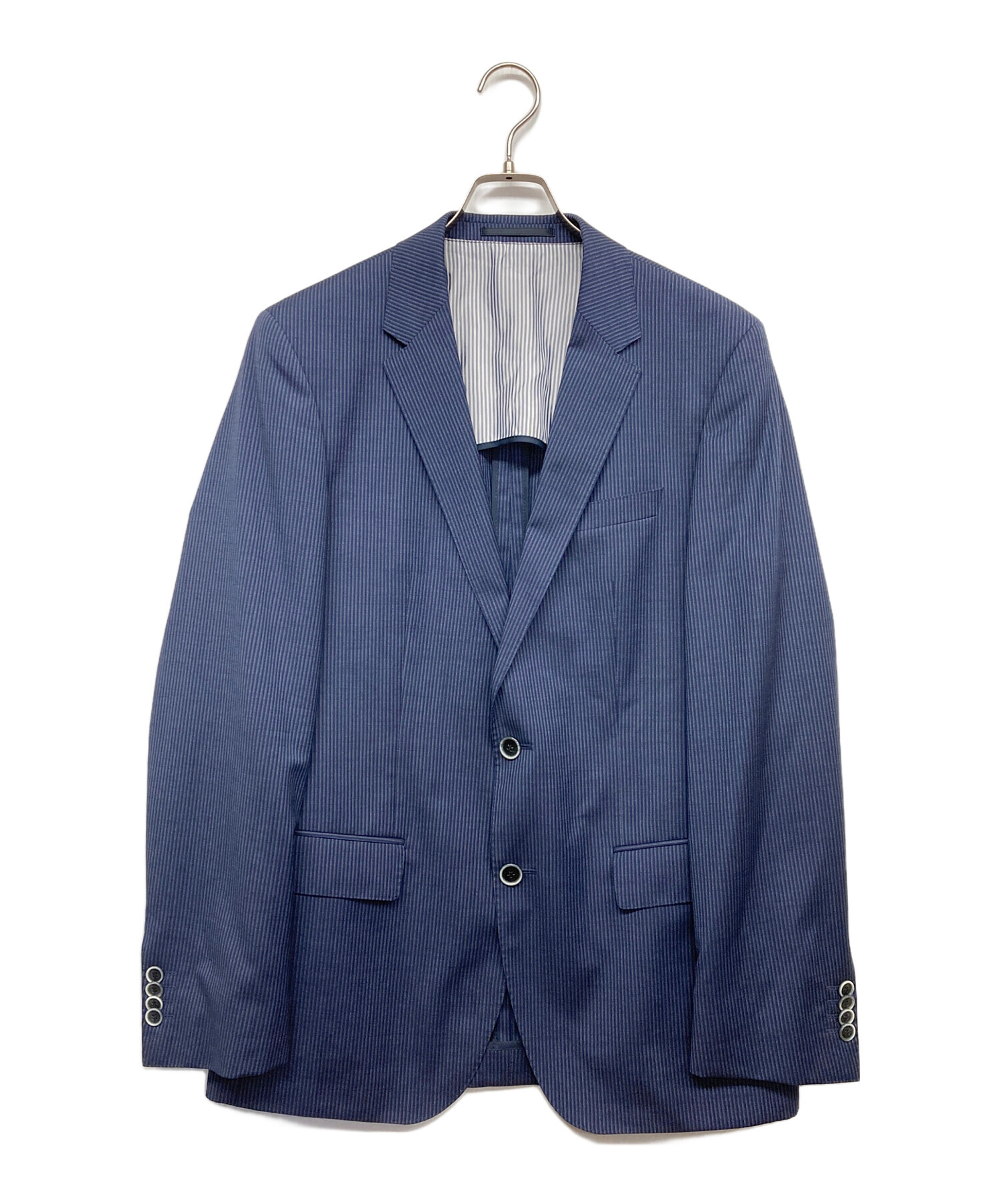 【未使用に近い】ヒューゴボス　トラベルスーツ　セットアップ　ダークネイビー 中古・古着通販】BOSS HUGO BOSS (ボス ヒューゴボス) セットアップ