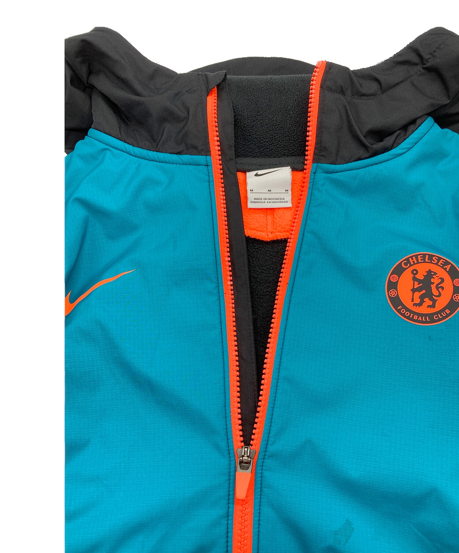 チェルシーFC Nike ナイロンジャケット 古着 フード付 中古・古着通販】NIKE (ナイキ) Chelsea FC Full Zip Hoodie Woven