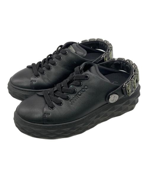 中古・古着通販】JIMMY CHOO (ジミーチュウ) DIAMOND SLINGスリッポン