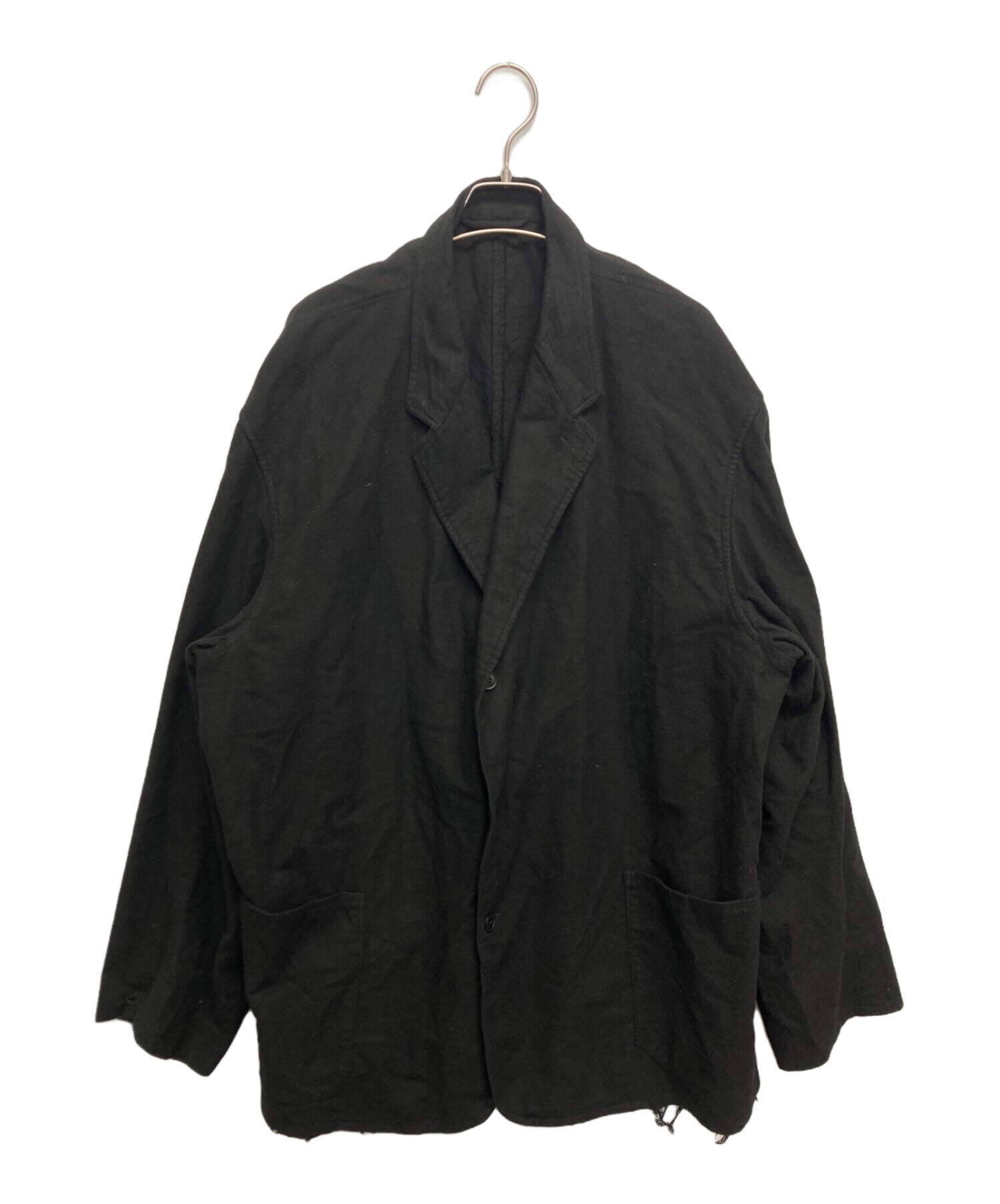 中古・古着通販】COMOLI (コモリ) コットンネル ジャケット ブラック