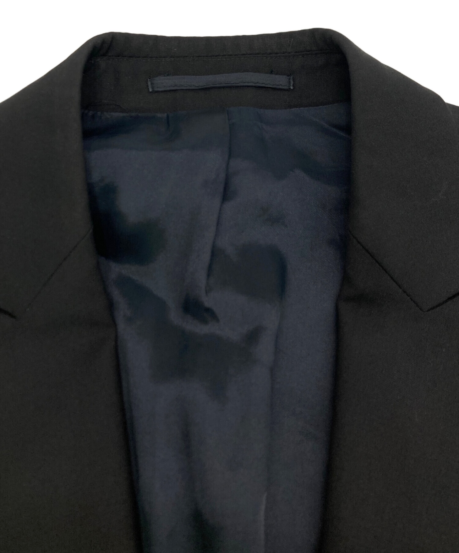 中古・古着通販】PRADA (プラダ) 2Bテーラードジャケット ブラック