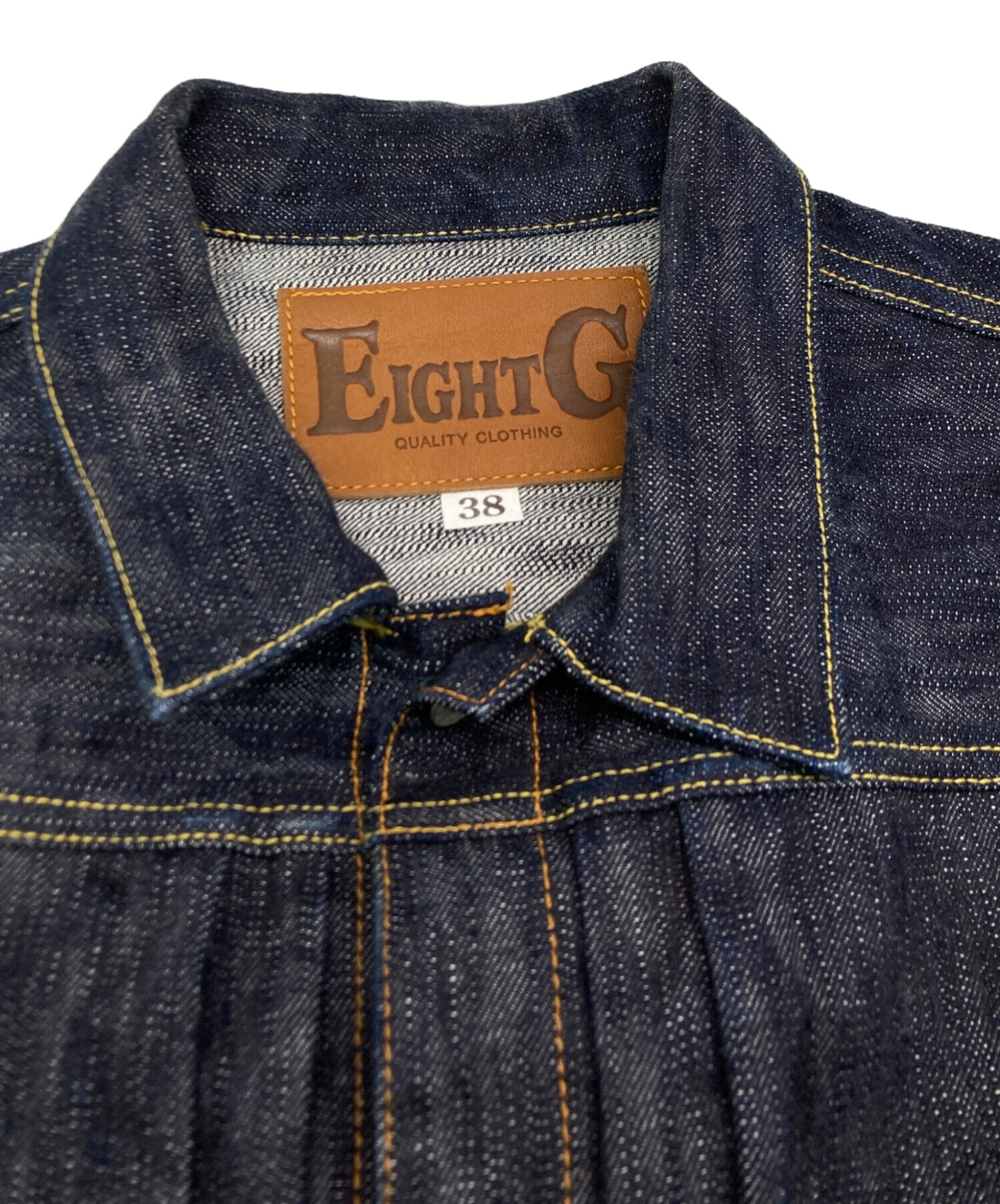 中古・古着通販】EIGHT G (エイトジー) デニムジャケット インディゴ