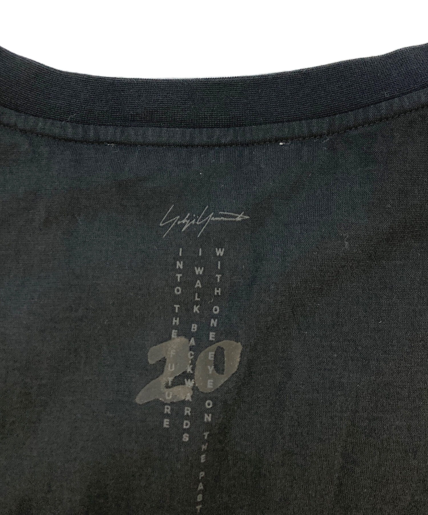 Rily ブラック Tシャツ 未使用タグ付き 中古・古着通販】Y-3 (ワイスリー) ロゴTシャツ ブラック サイズ:SIZE