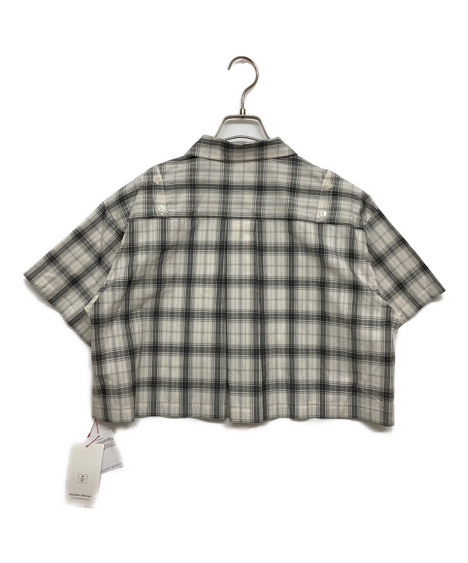 中古・古着通販】MAISON SPECIAL (メゾンスペシャル) Button Slit 