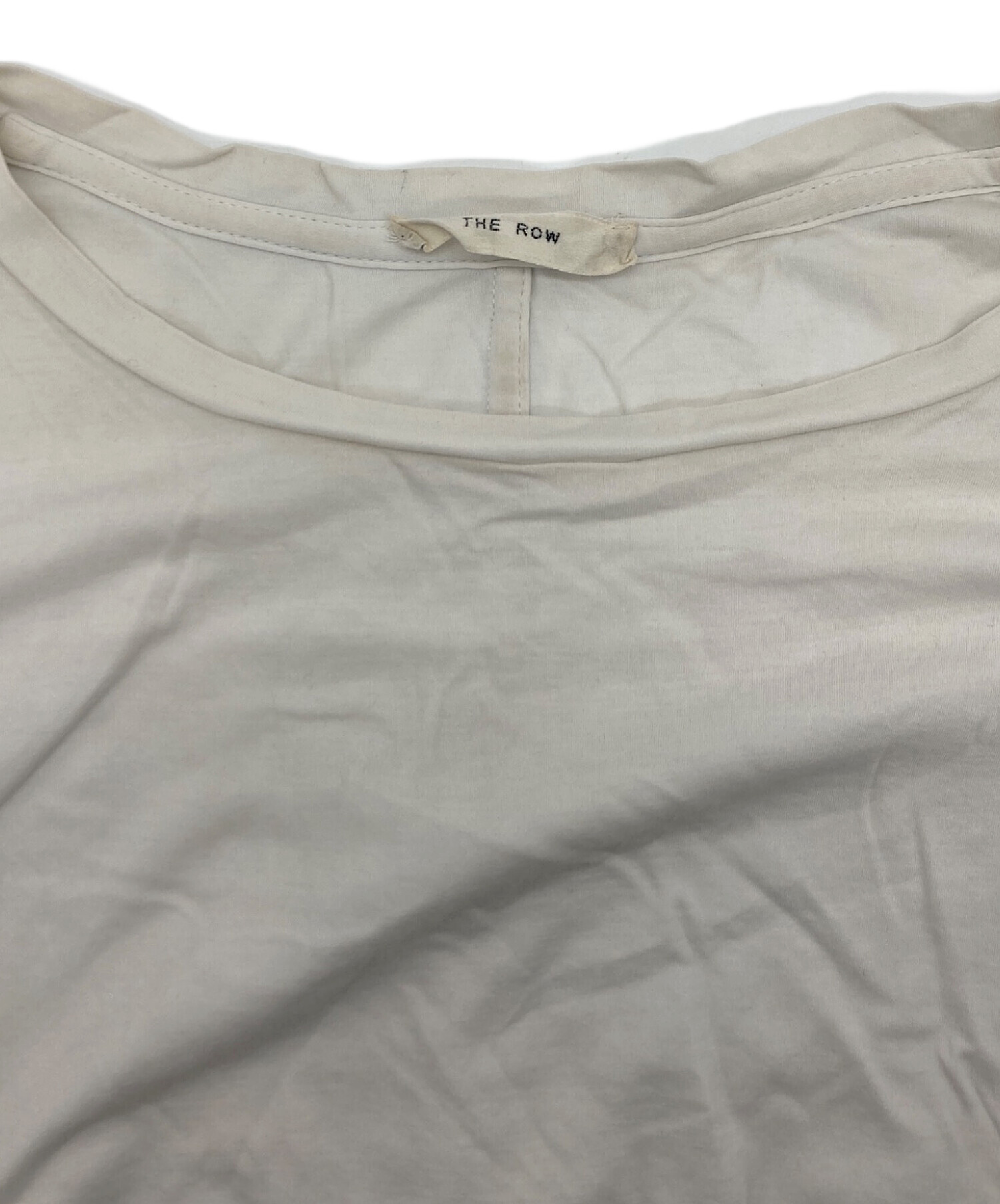 中古・古着通販】THE ROW (ザ ロウ) 長袖カットソー ホワイト サイズ