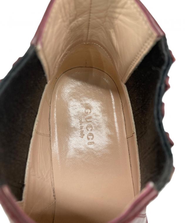 中古・古着通販】GUCCI (グッチ) メダリオン レザー ベルト ショート