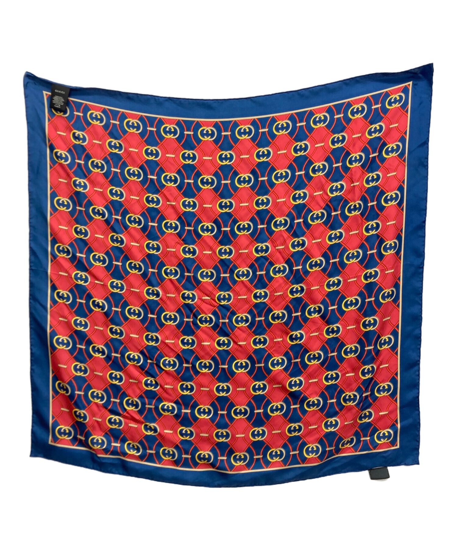 中古・古着通販】GUCCI (グッチ) インターロッキングプリントシルク