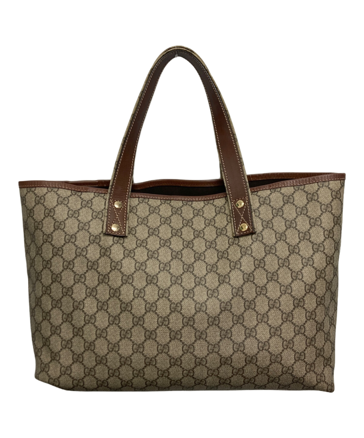 中古・古着通販】GUCCI (グッチ) PVCレザートートバッグ｜ブランド