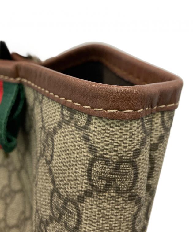 中古・古着通販】GUCCI (グッチ) PVCレザートートバッグ｜ブランド