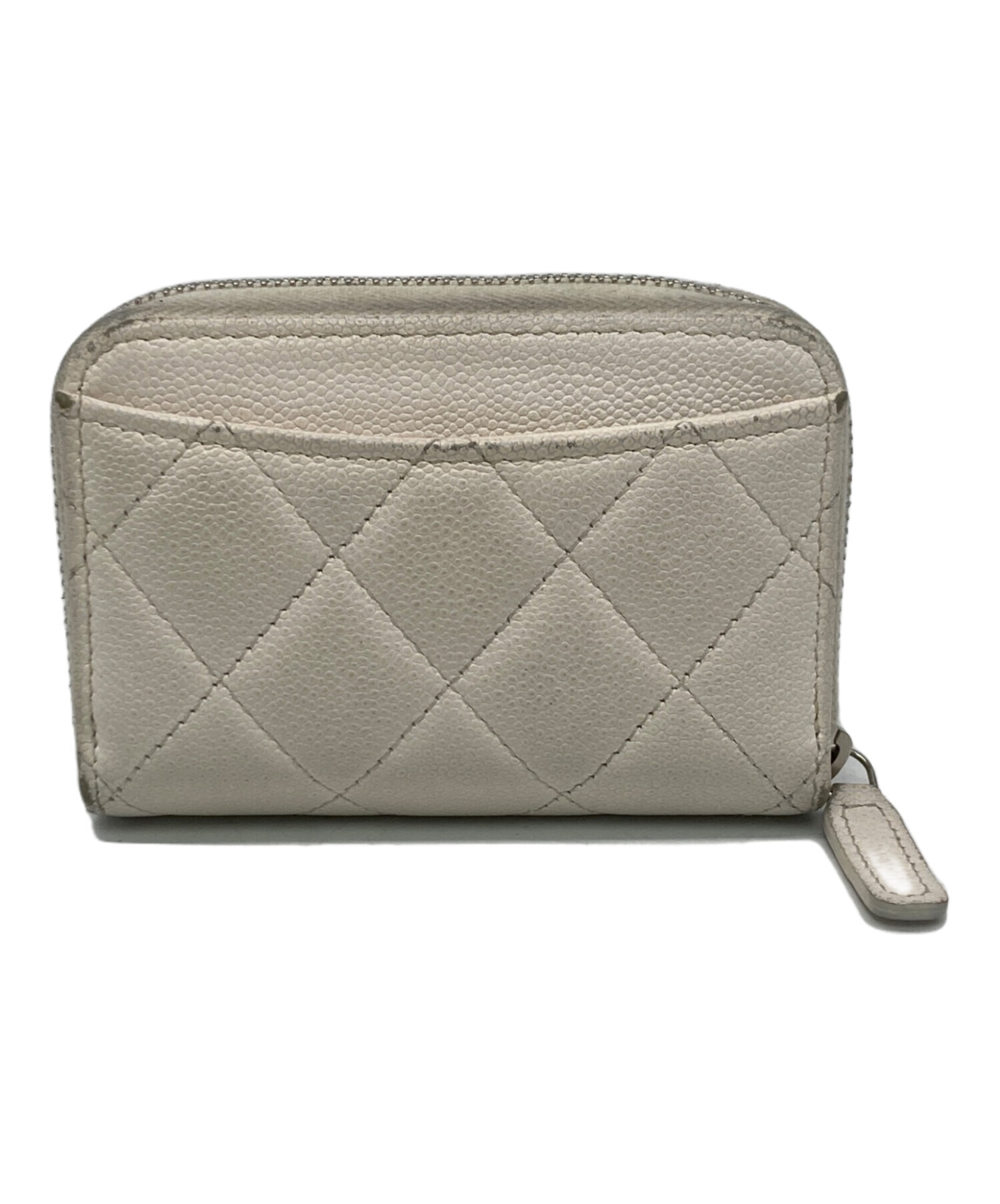 CHANEL ジップパース 中古・古着通販】CHANEL (シャネル) クラシックジップコインパース