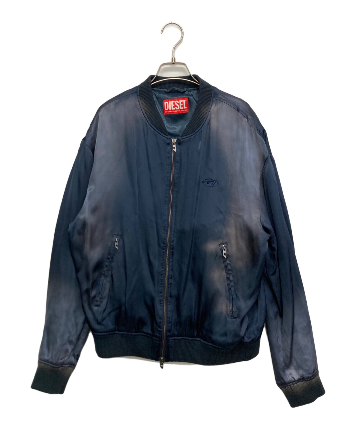 中古・古着通販】DIESEL (ディーゼル) J-MARTEXブルゾン ネイビー