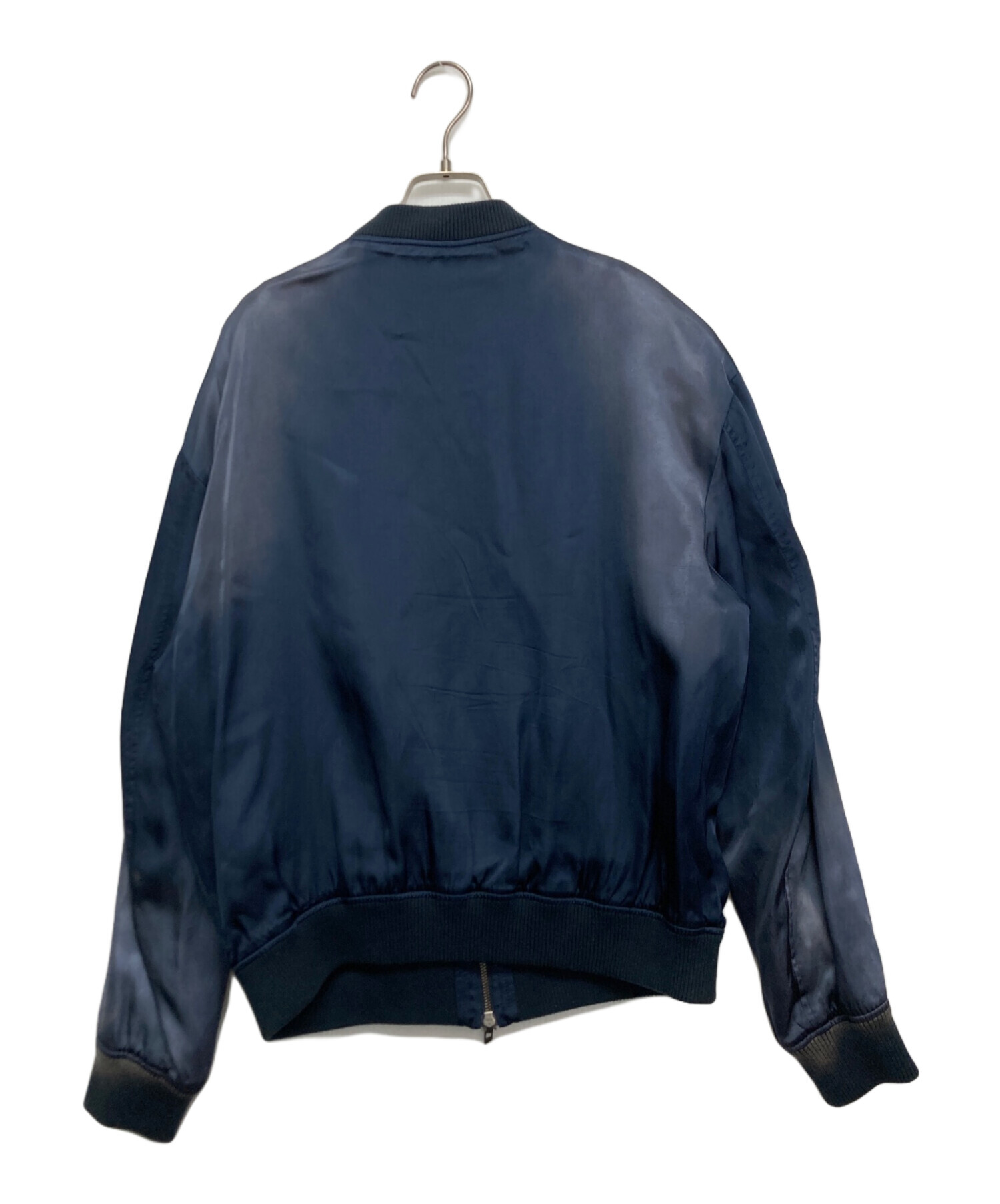 DIESEL ディーゼル　ジャージブルゾン　ネイビー 中古・古着通販】DIESEL (ディーゼル) J-MARTEXブルゾン ネイビー