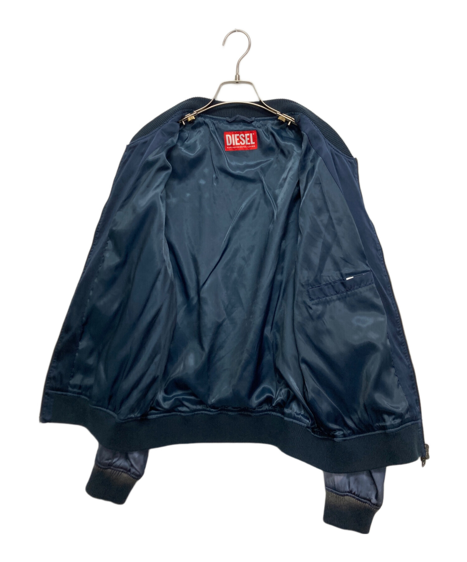 中古・古着通販】DIESEL (ディーゼル) J-MARTEXブルゾン ネイビー